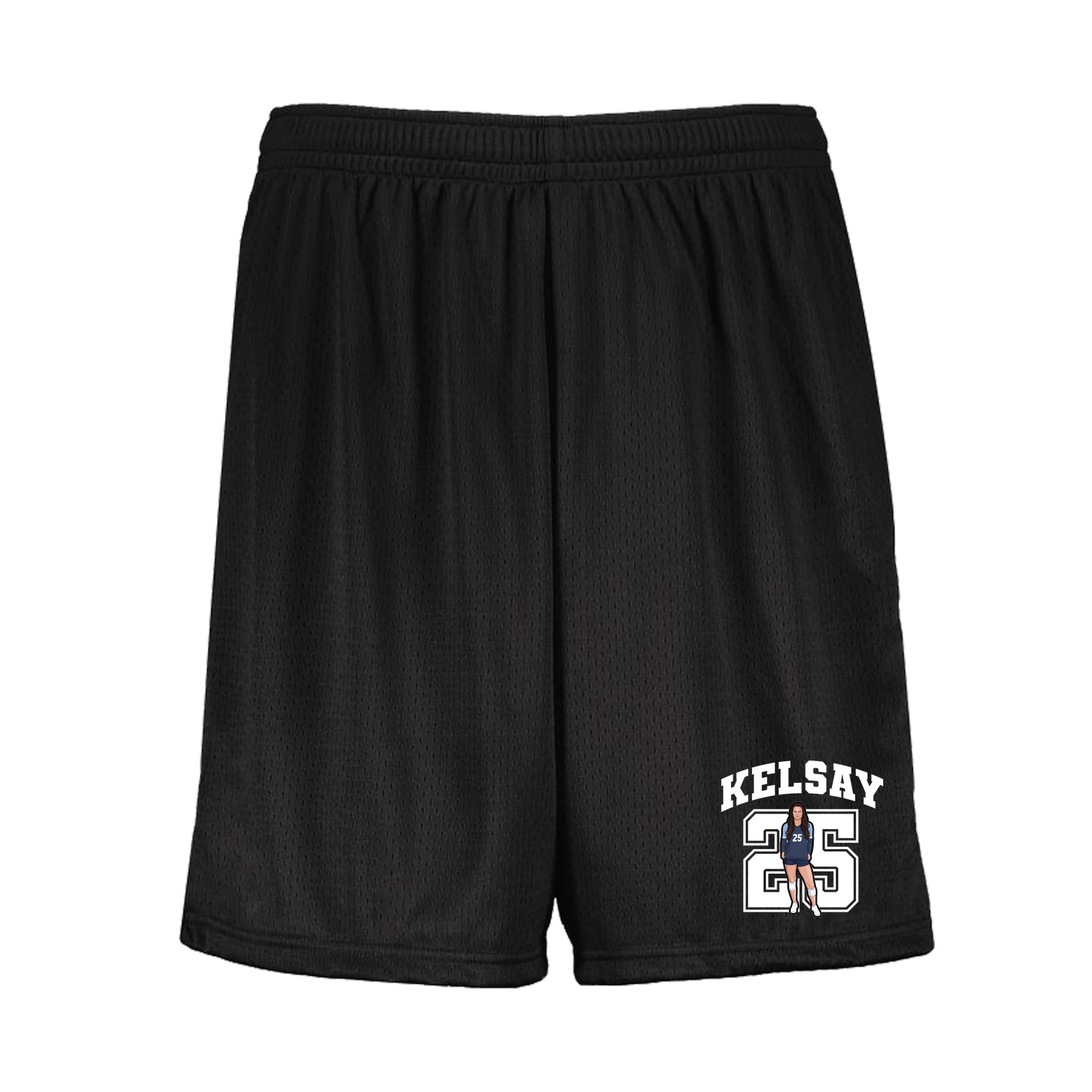 Shorts — Number in Black