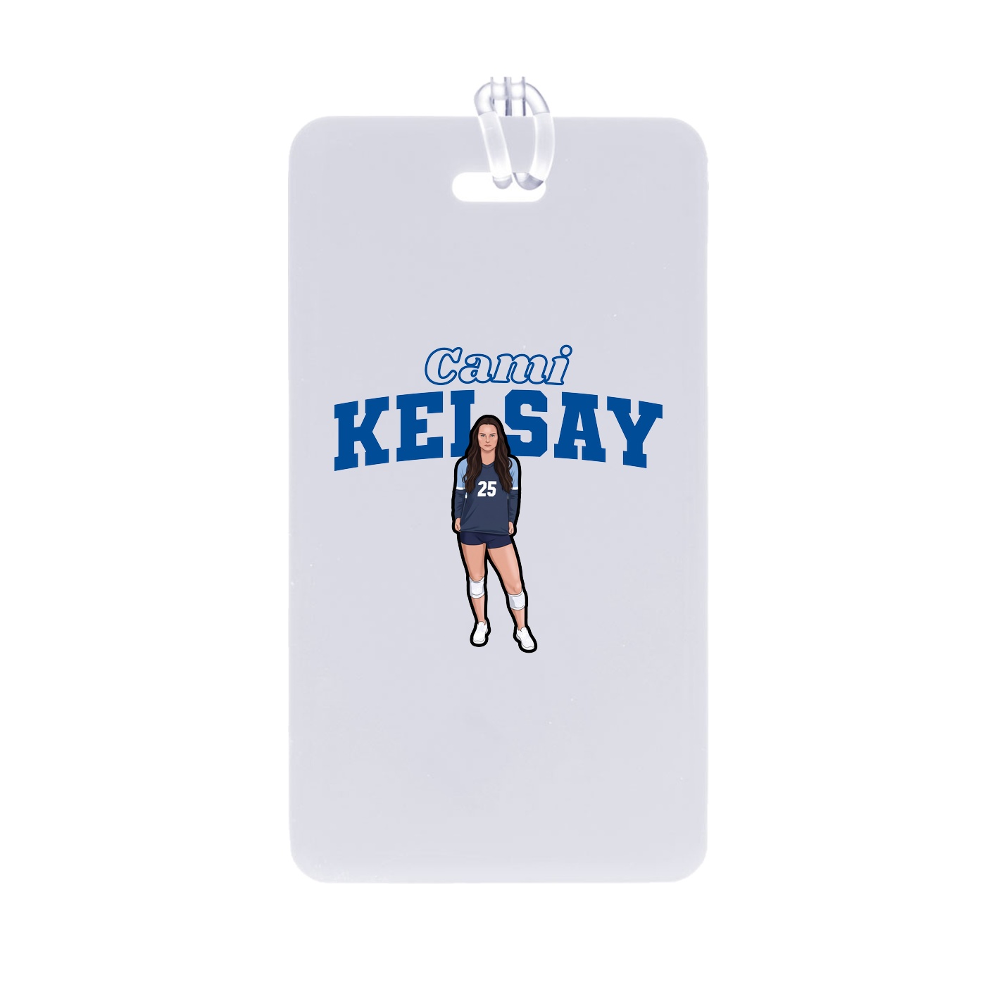 Bag Tag — Name Arch in Classic