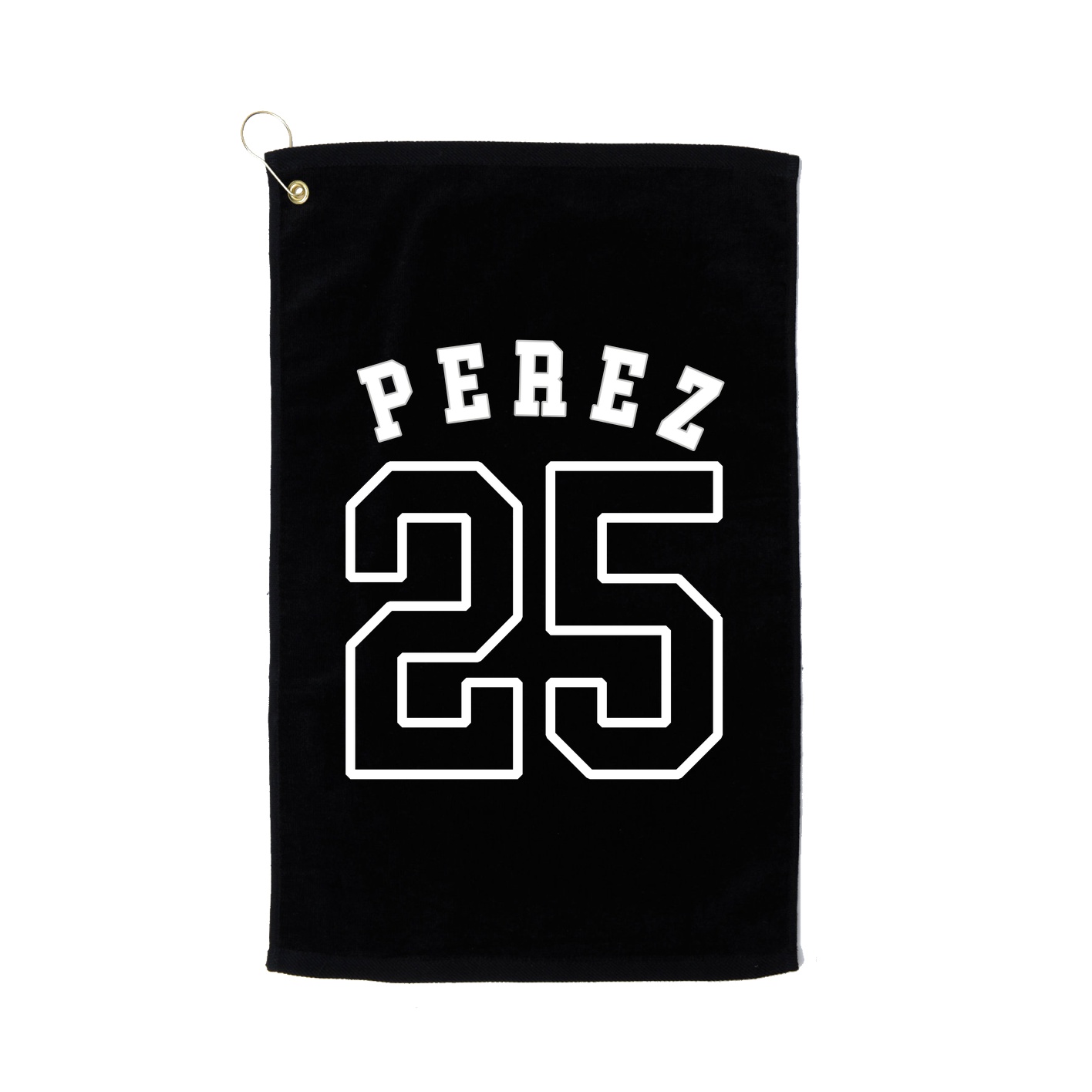 Golf Towel — Shirsey Arch in Black