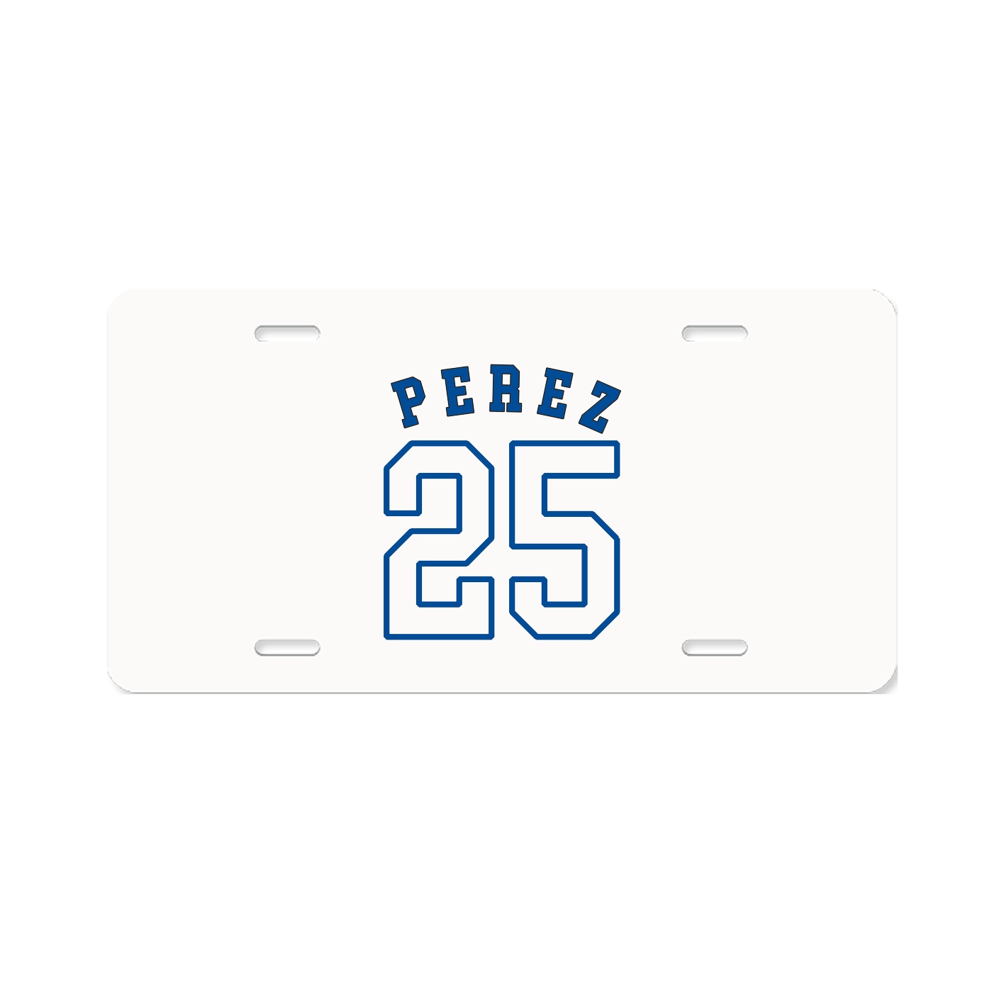 License Plate — Shirsey Arch in Classic