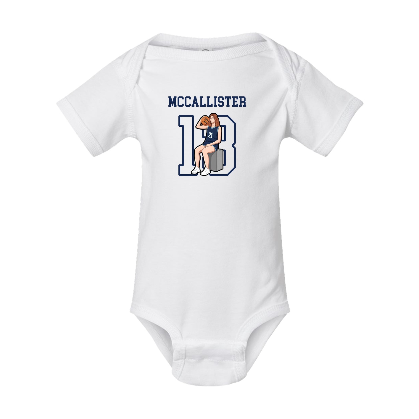 Baby Onesie — Shirsey in White
