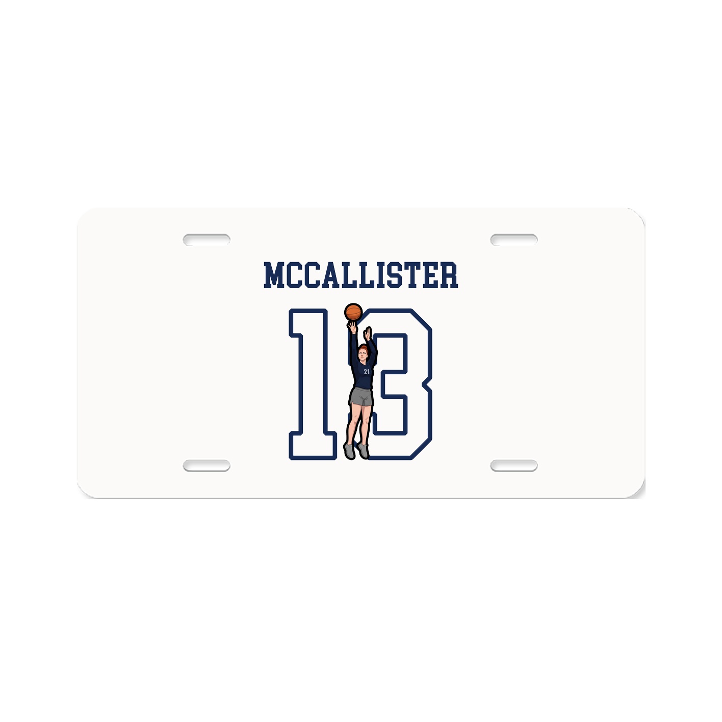 License Plate — Shirsey in Classic