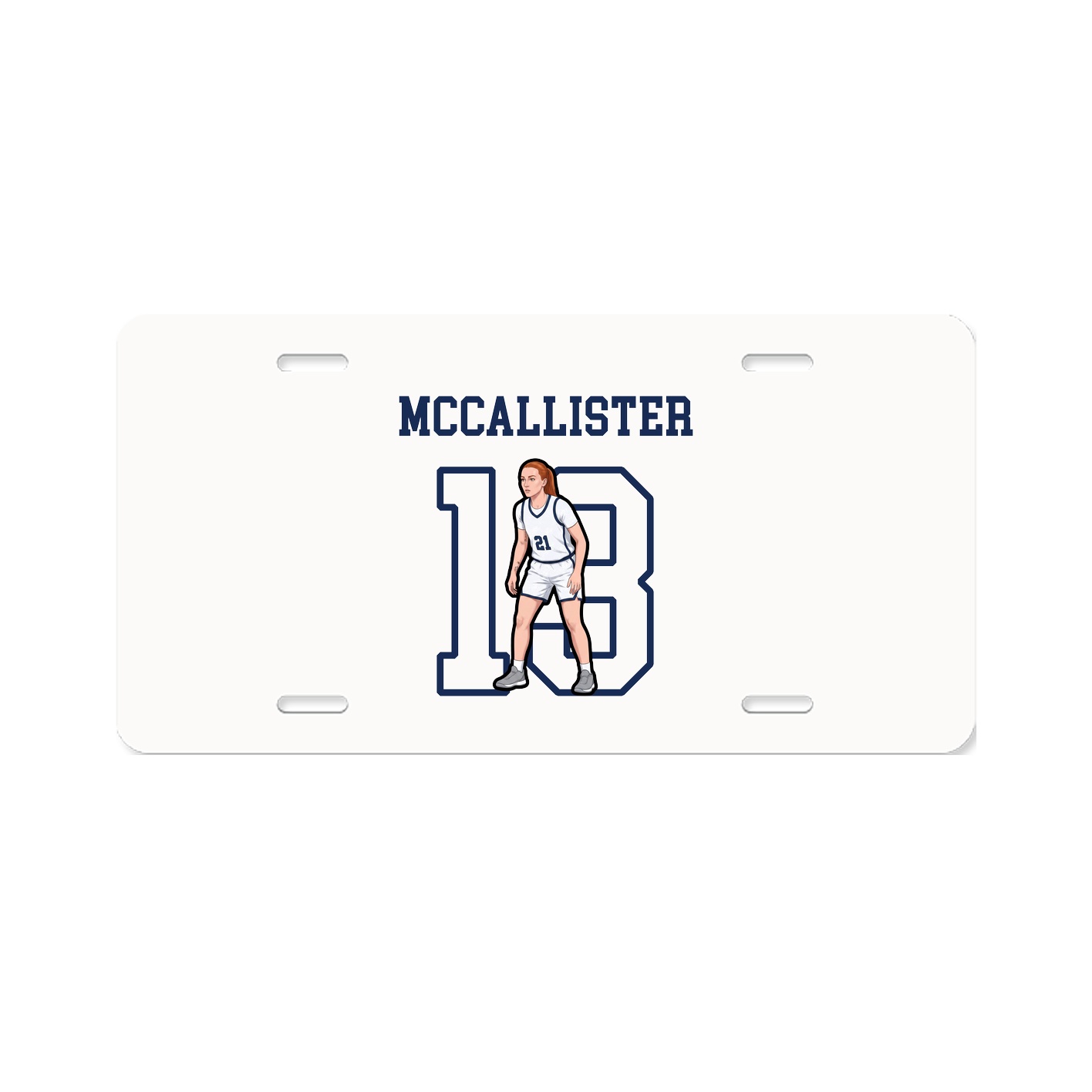 License Plate — Shirsey in Classic