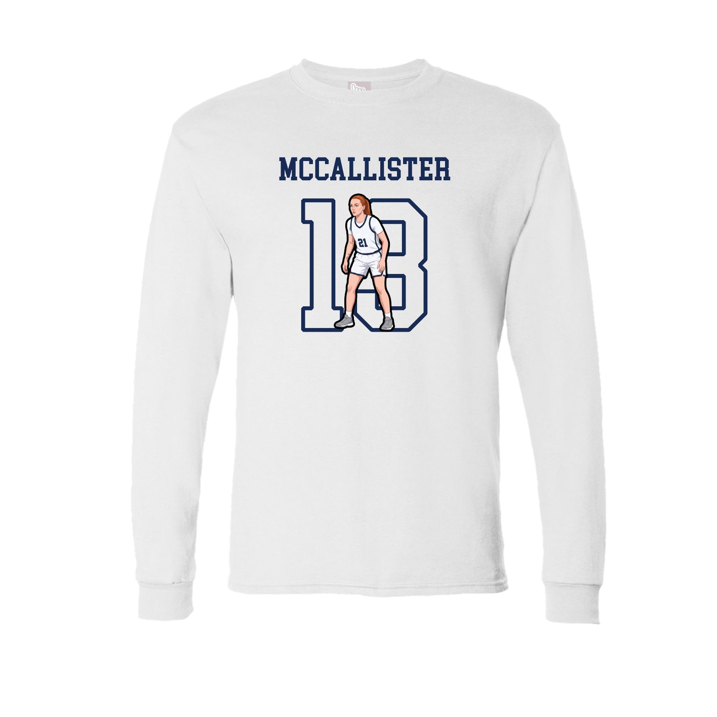 Long Sleeve Tee — Shirsey in White