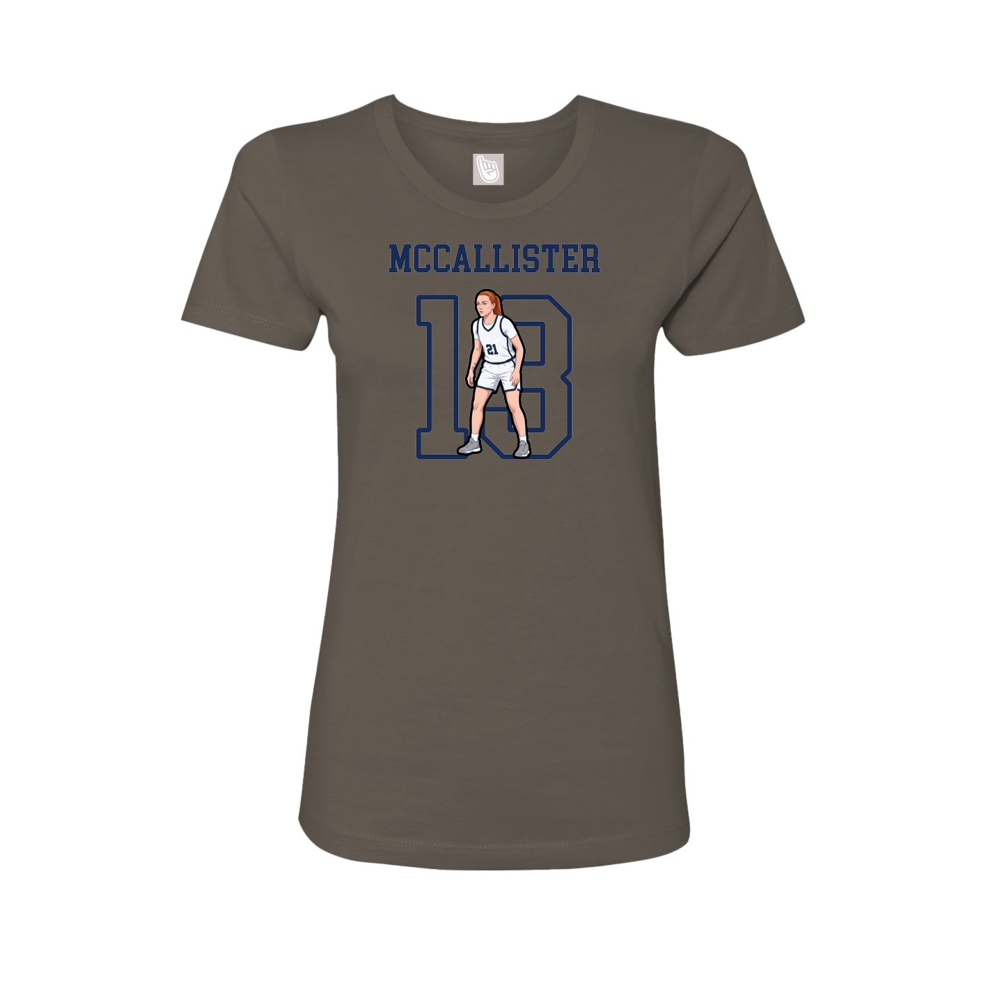 Fitted Women's Tee — Shirsey in Grey