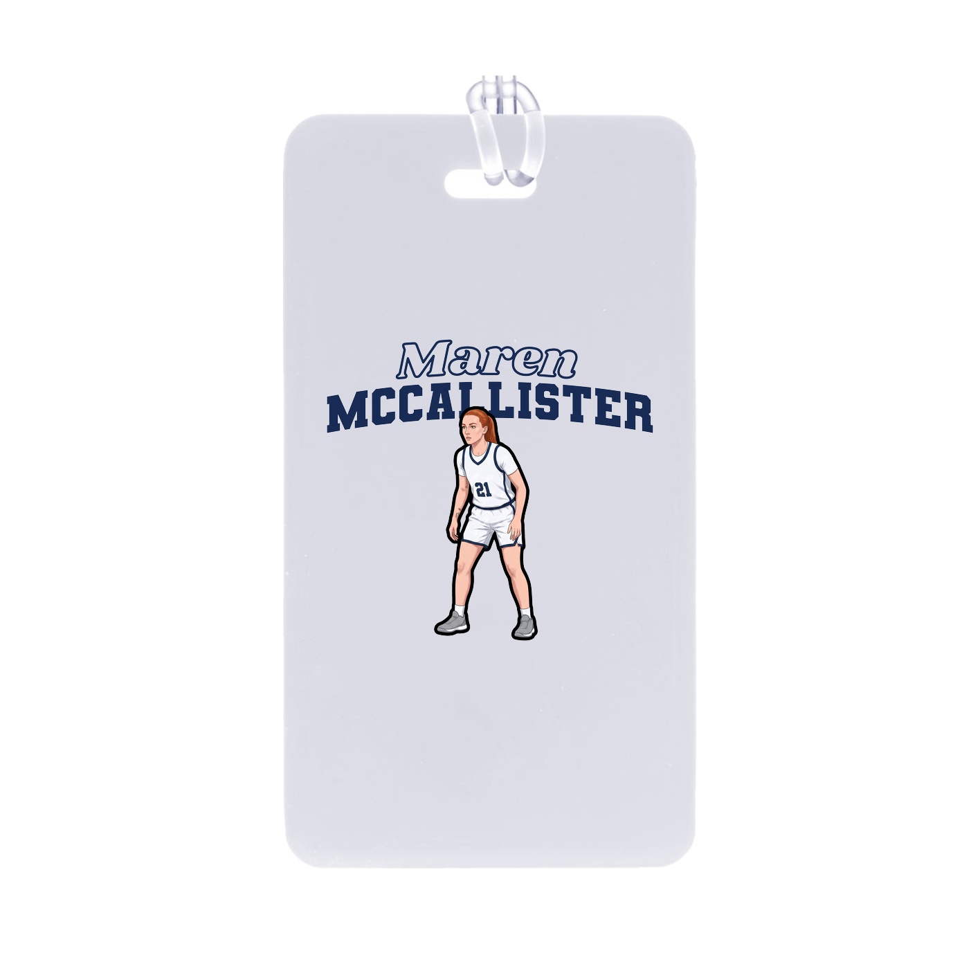 Bag Tag — Name Arch in Classic