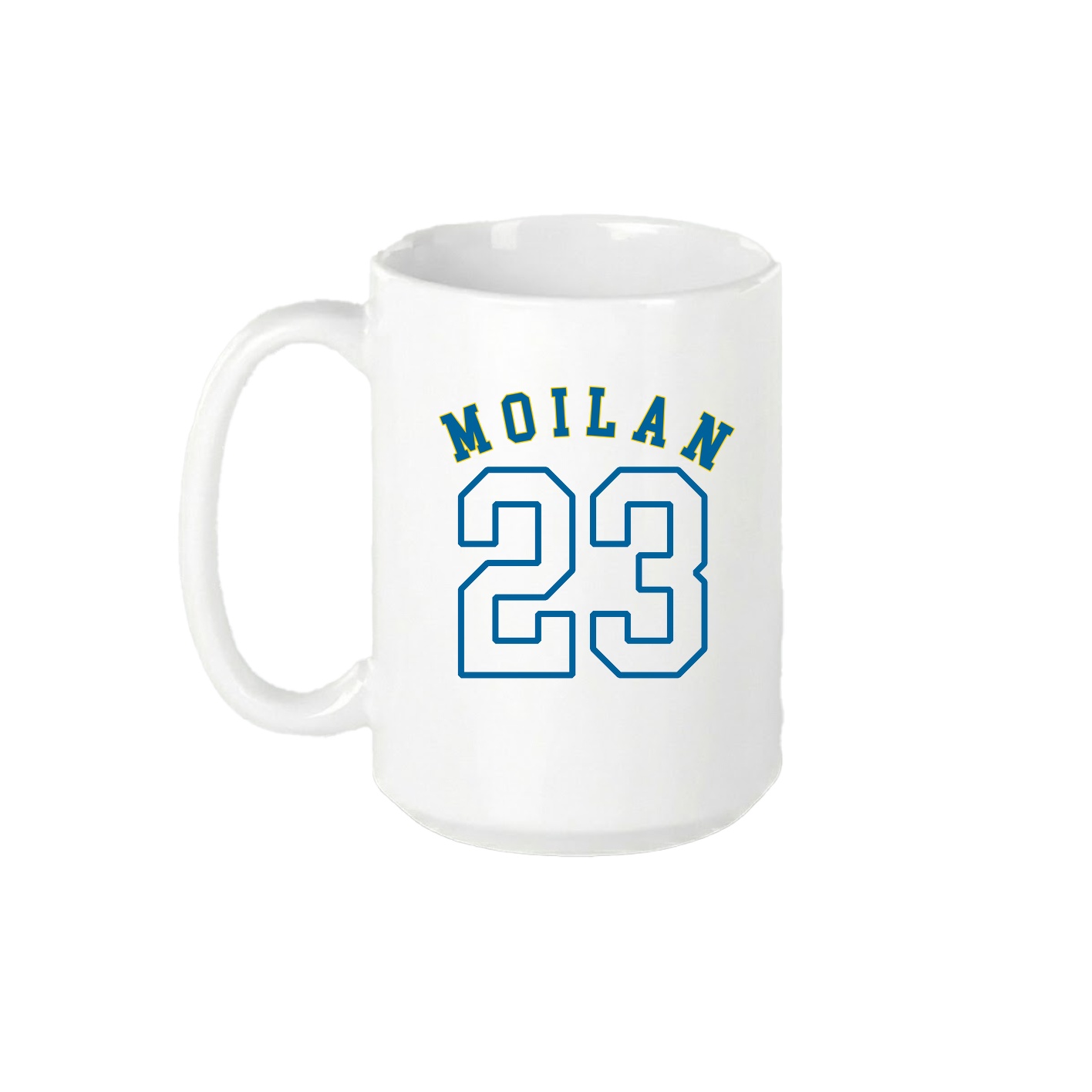 15oz Coffee Mug — Shirsey Arch in White