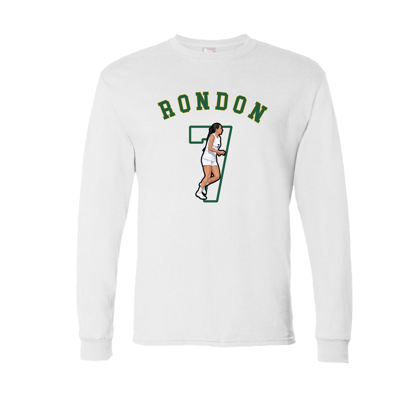Long Sleeve Tee — Shirsey Arch in White
