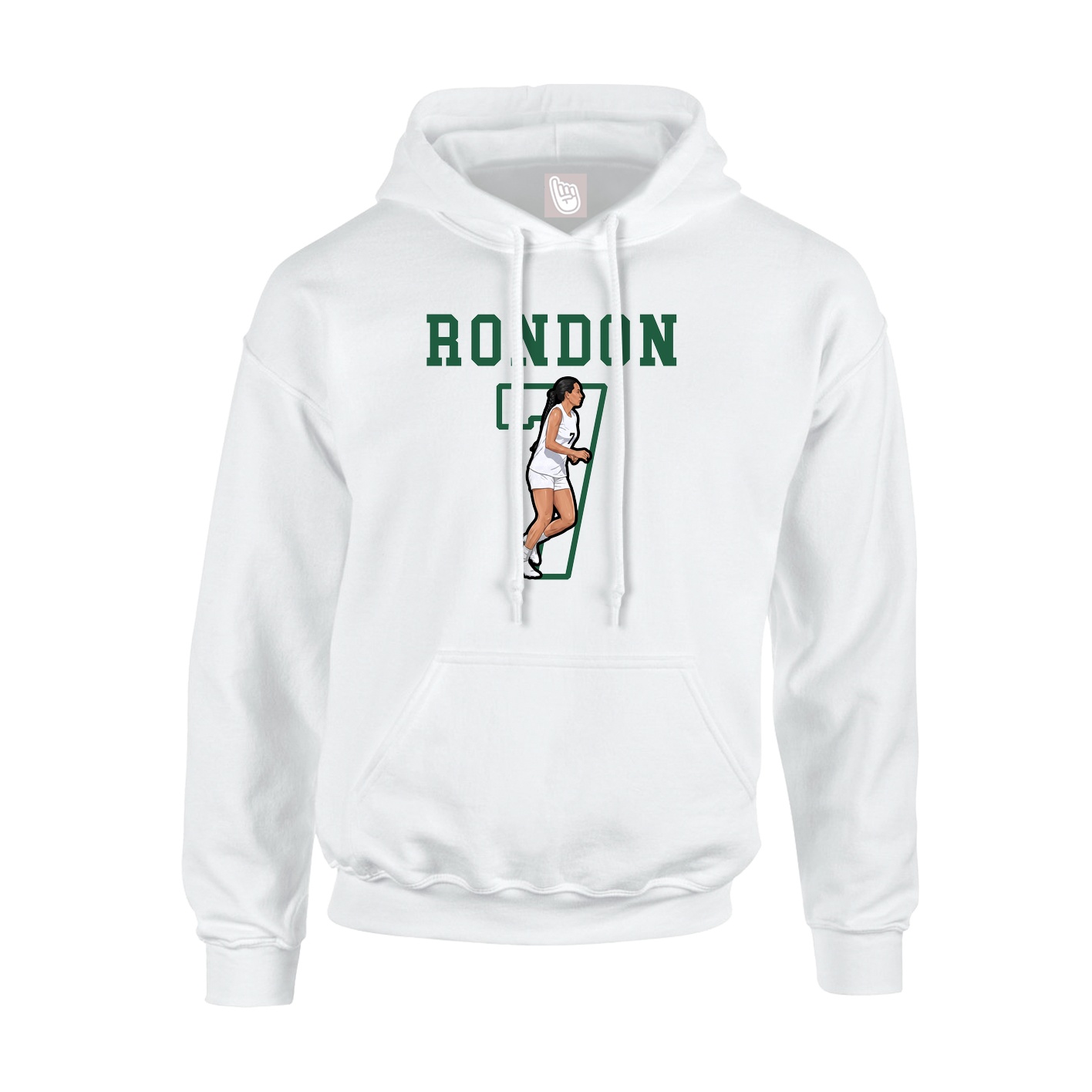 Youth Hoodie — Shirsey in White