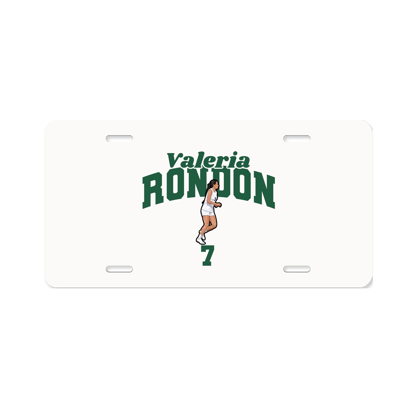 License Plate — Signature Arch in Classic