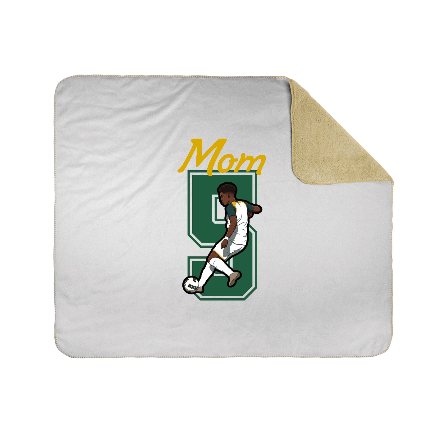 Throw Blanket — Mothers Day Shirsey in White