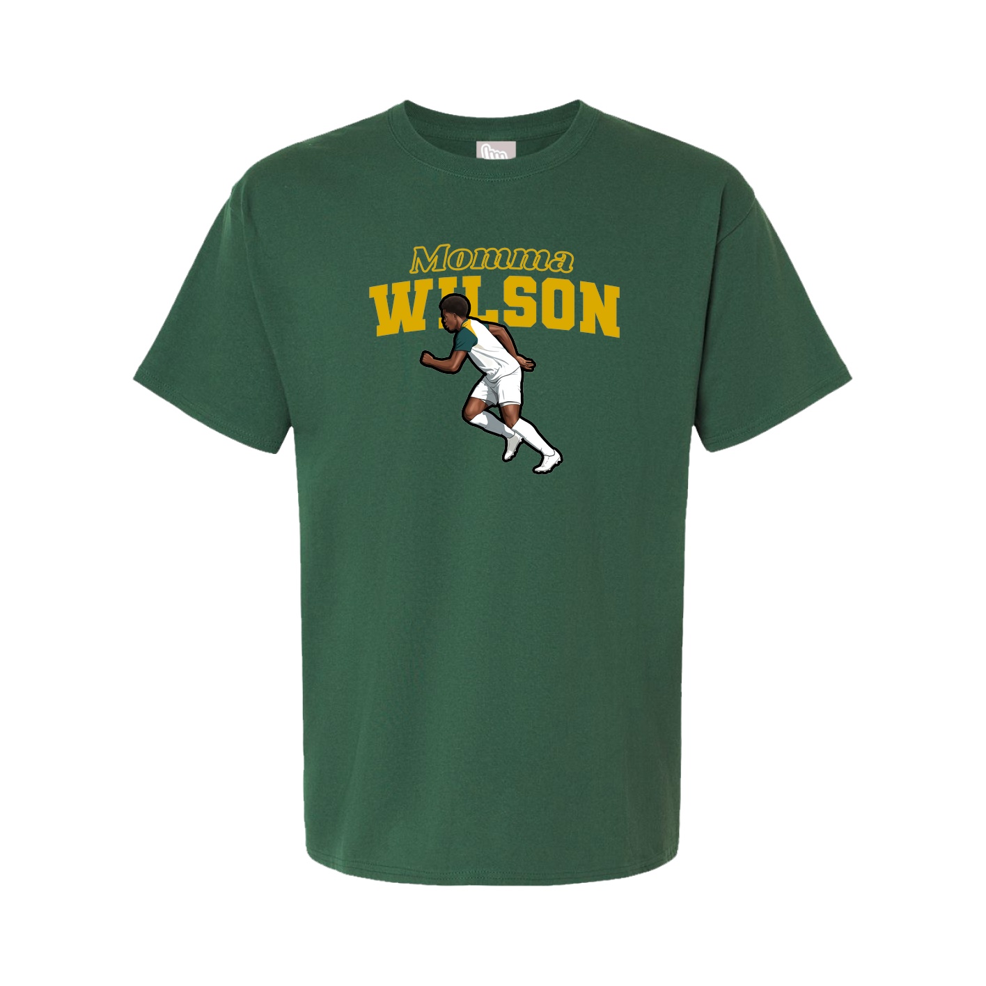 Youth Tee — Mothers Day Block in Green