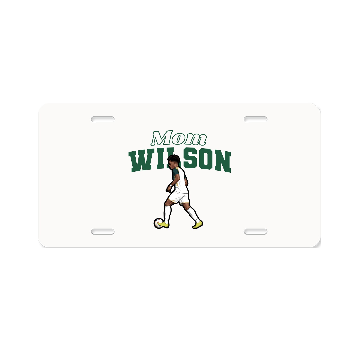 License Plate — Mothers Day Block in Classic