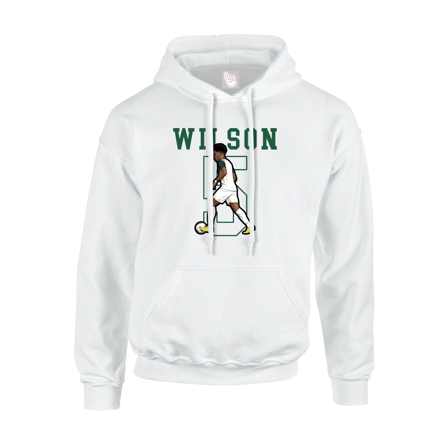 Youth Hoodie — Shirsey in White