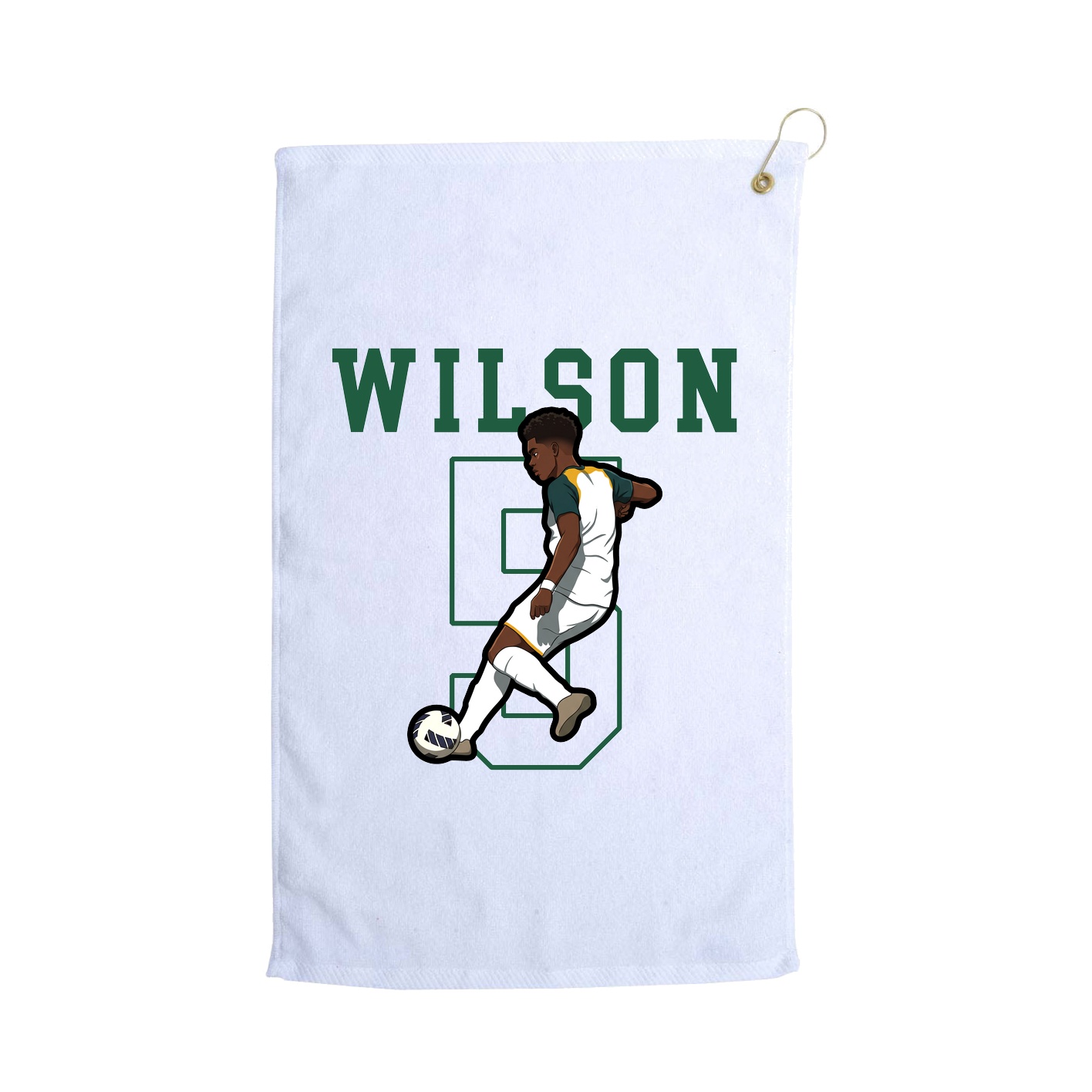Golf Towel — Shirsey in White