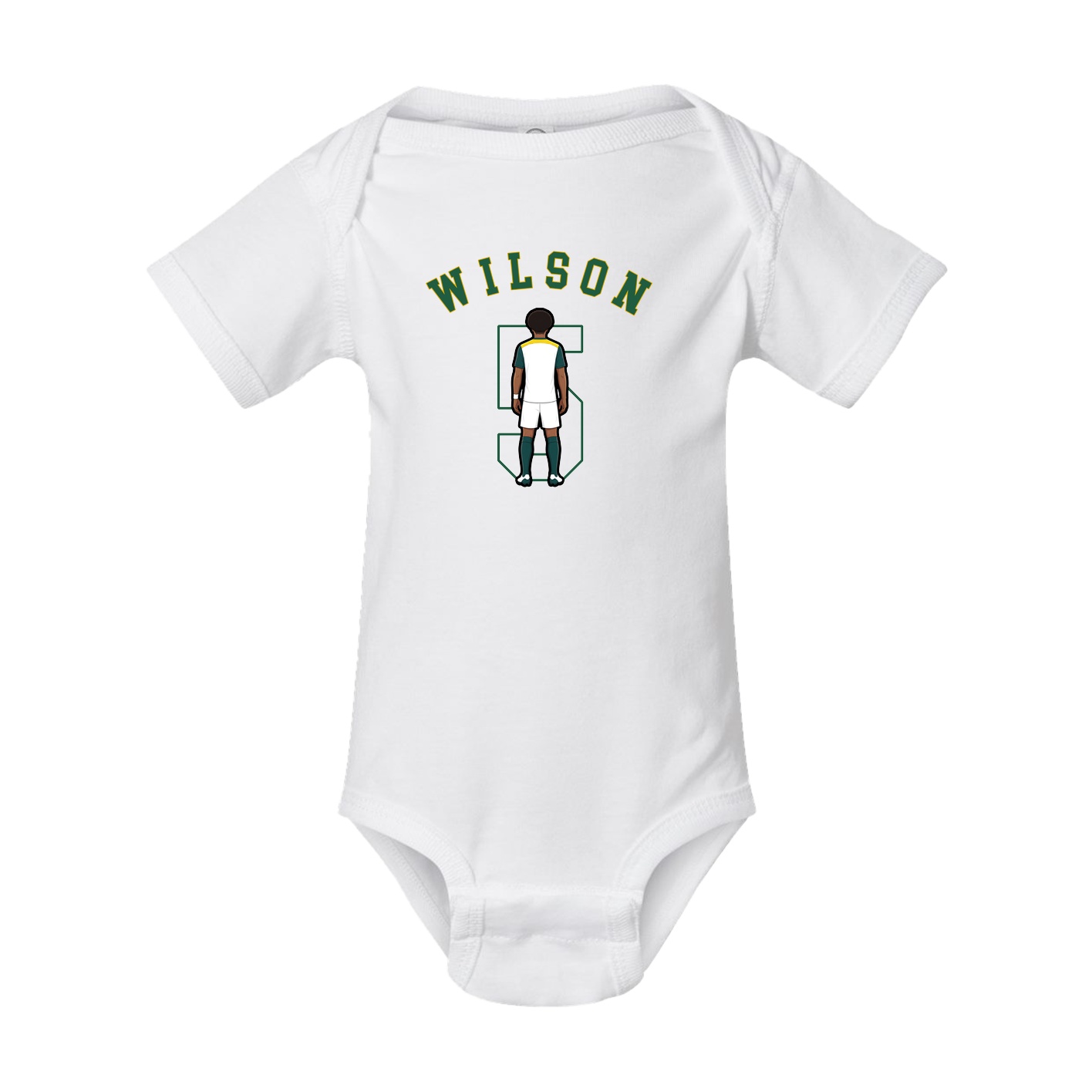 Baby Onesie — Shirsey Arch in White