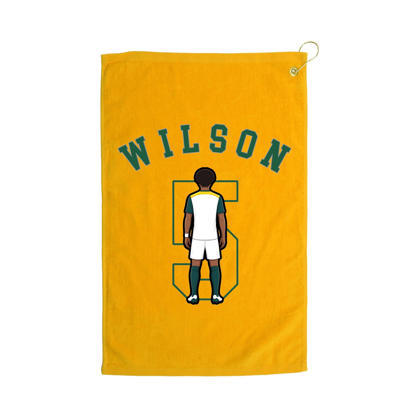 Golf Towel — Shirsey Arch in Gold
