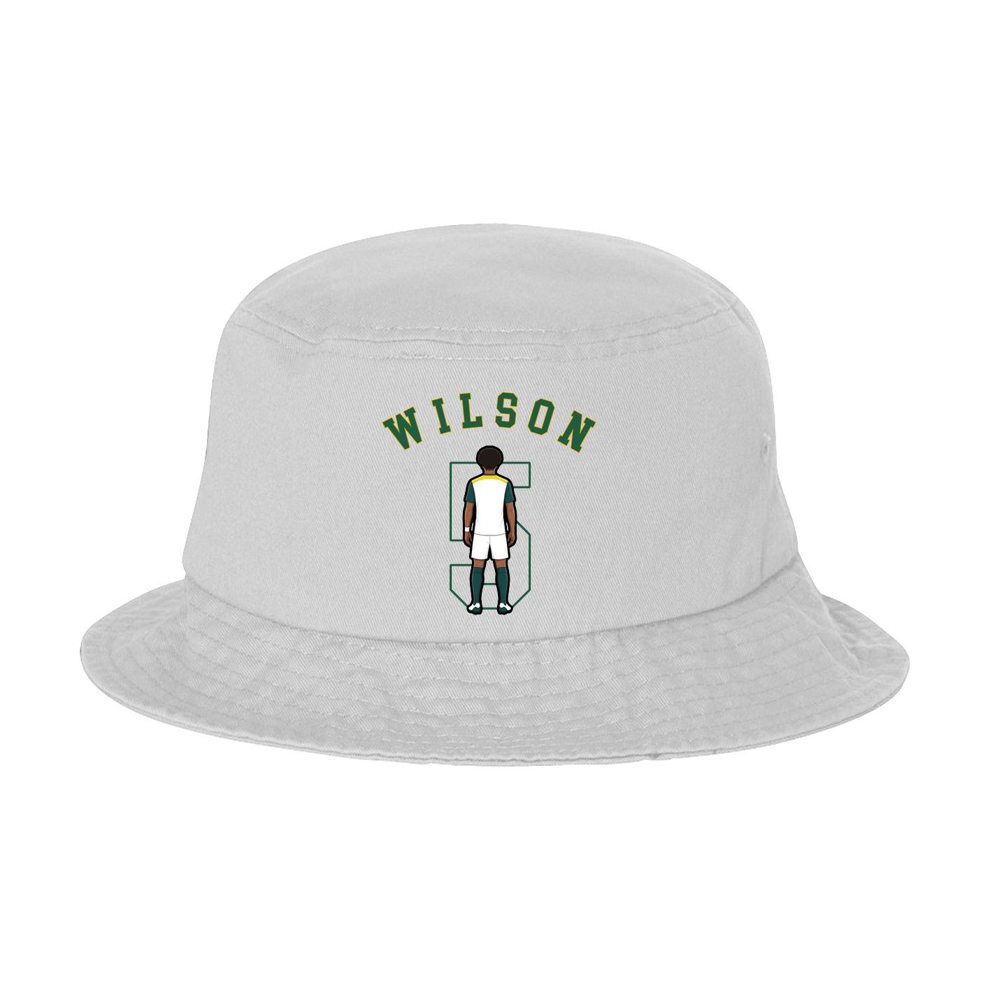 Bucket Cap — Shirsey Arch in White