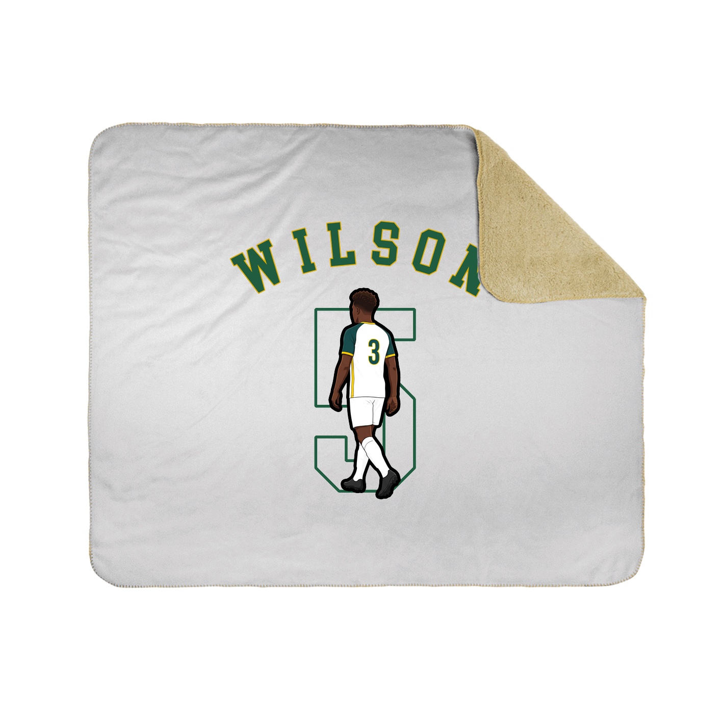 Throw Blanket — Shirsey Arch in White