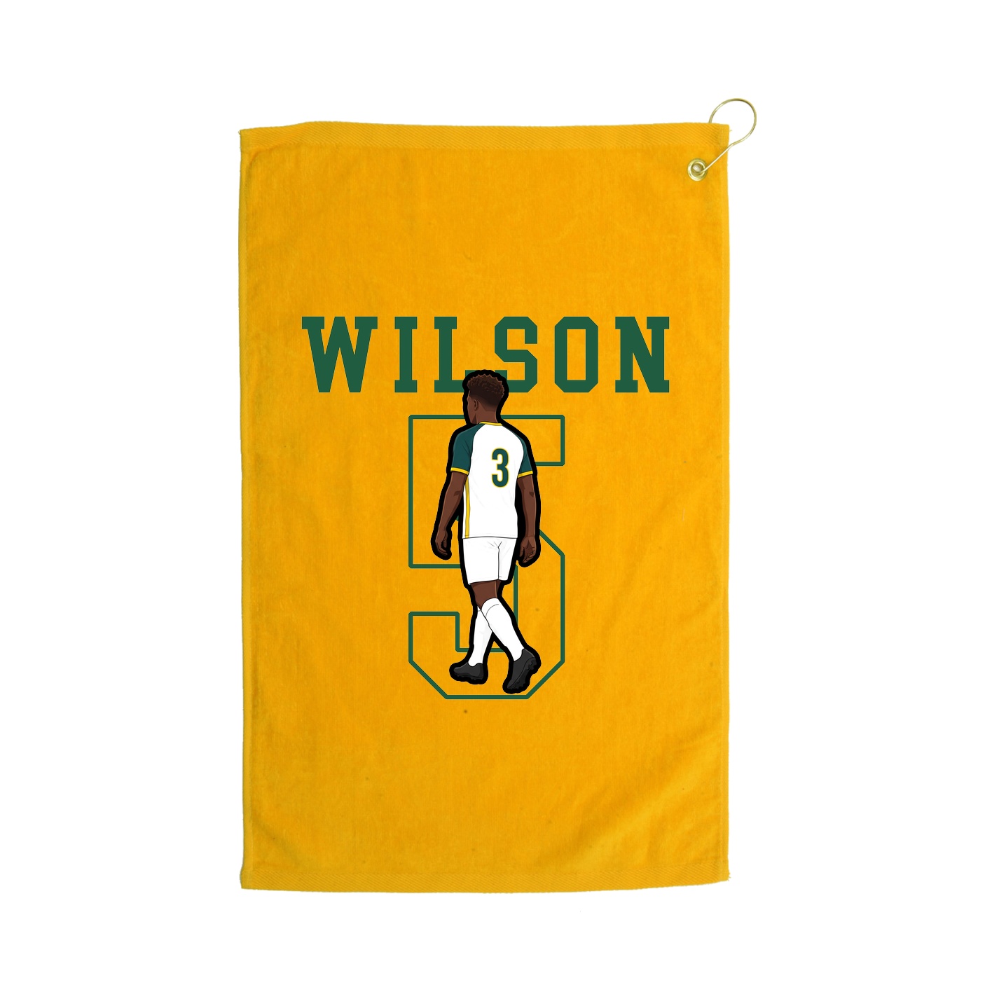 Golf Towel — Shirsey in Gold