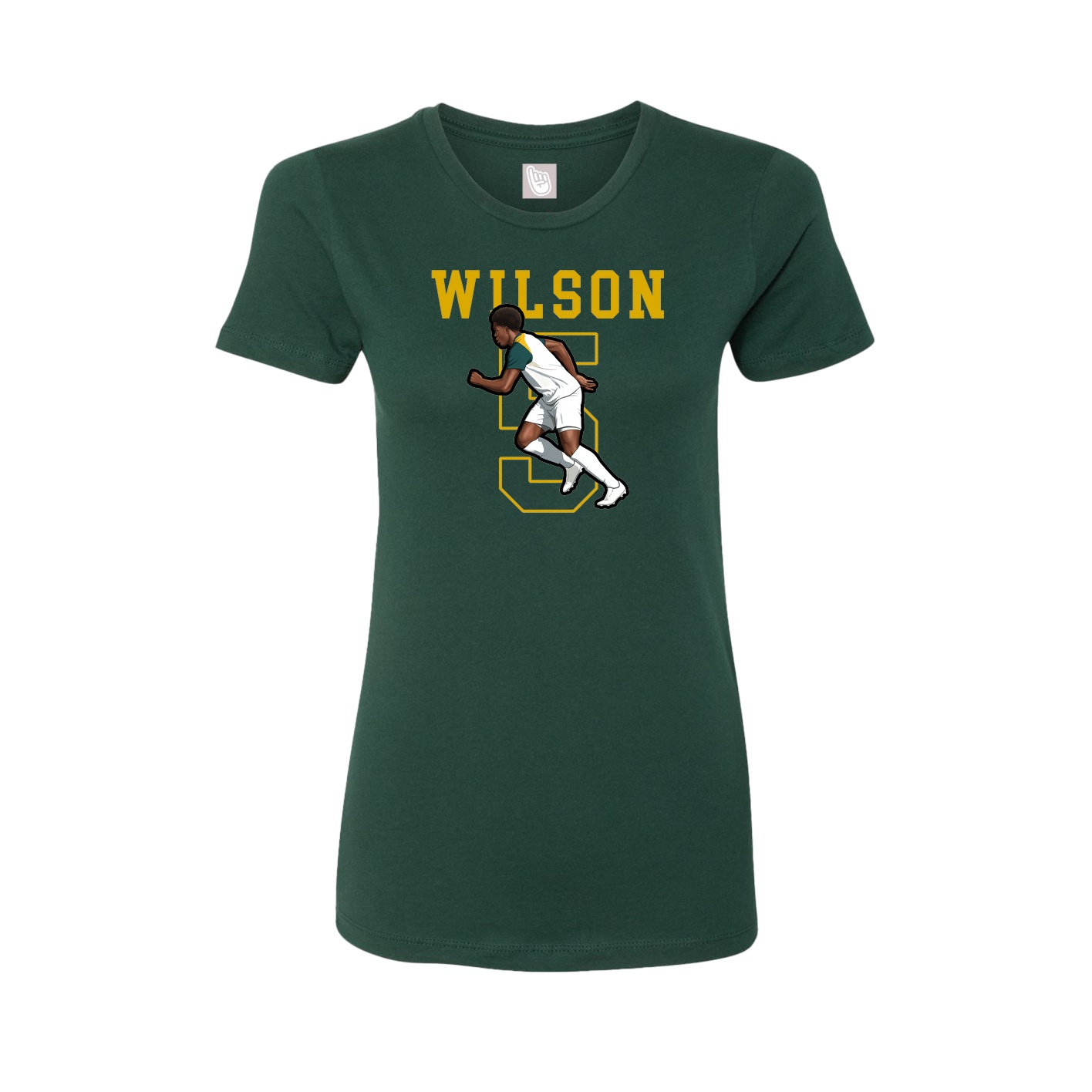 Fitted Women's Tee — Shirsey in Green