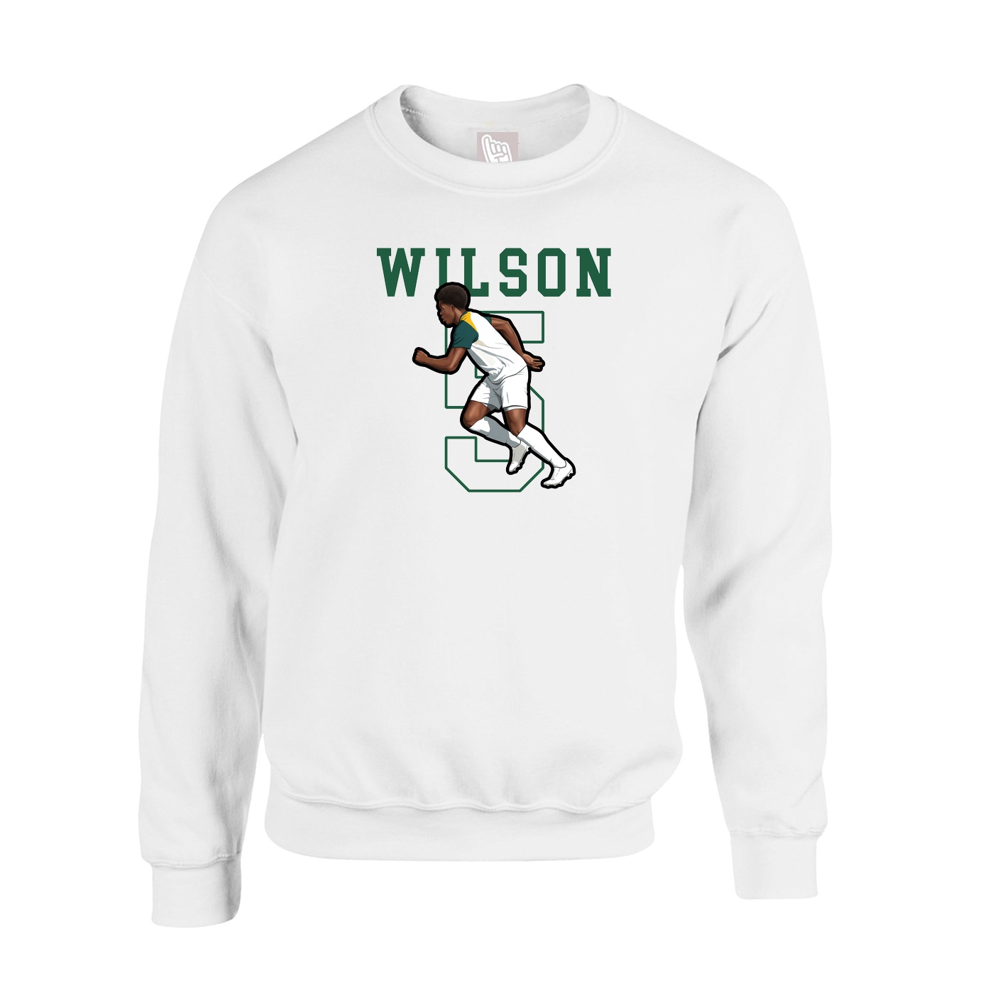 Fleece Crew — Shirsey in White