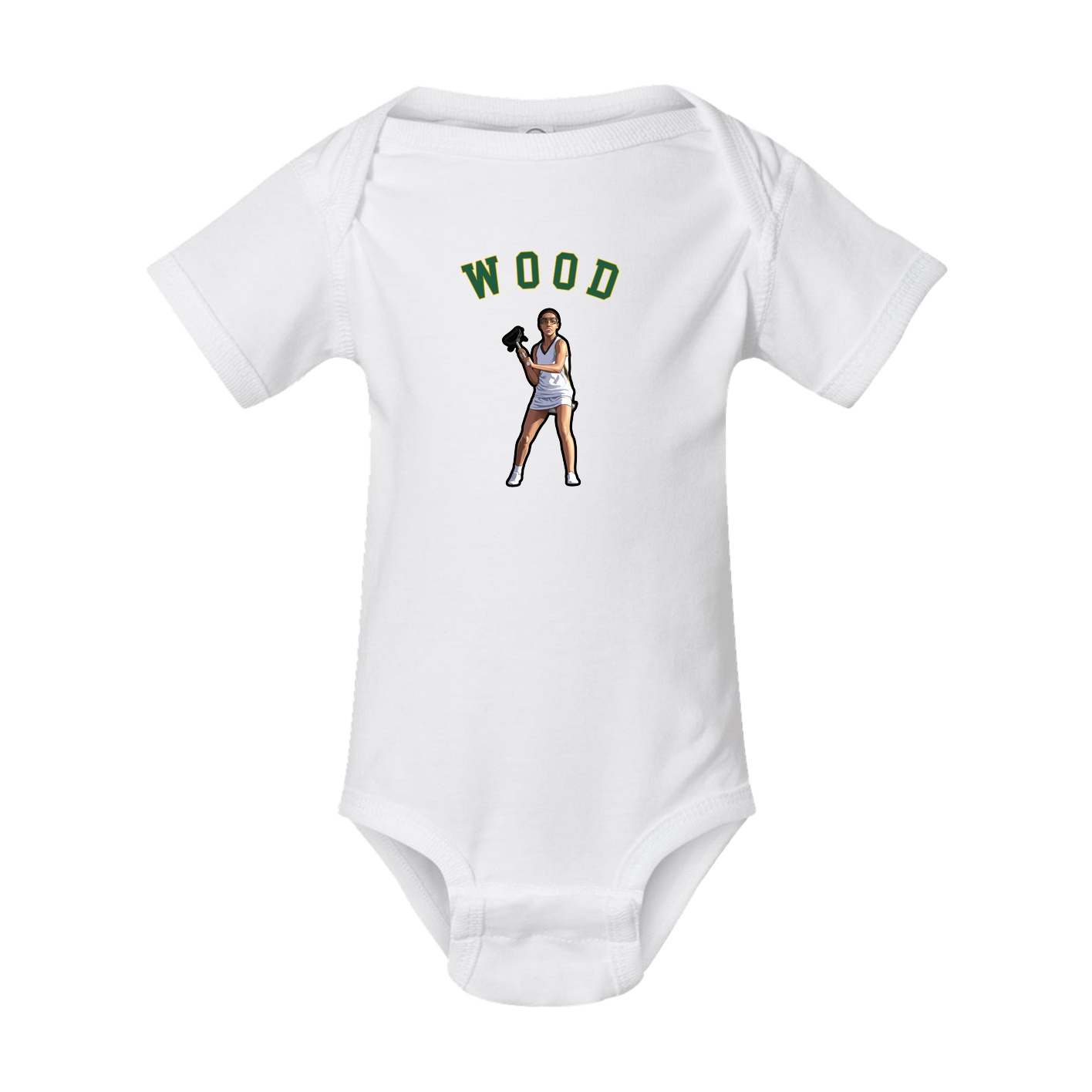 Baby Onesie — Shirsey Arch in White
