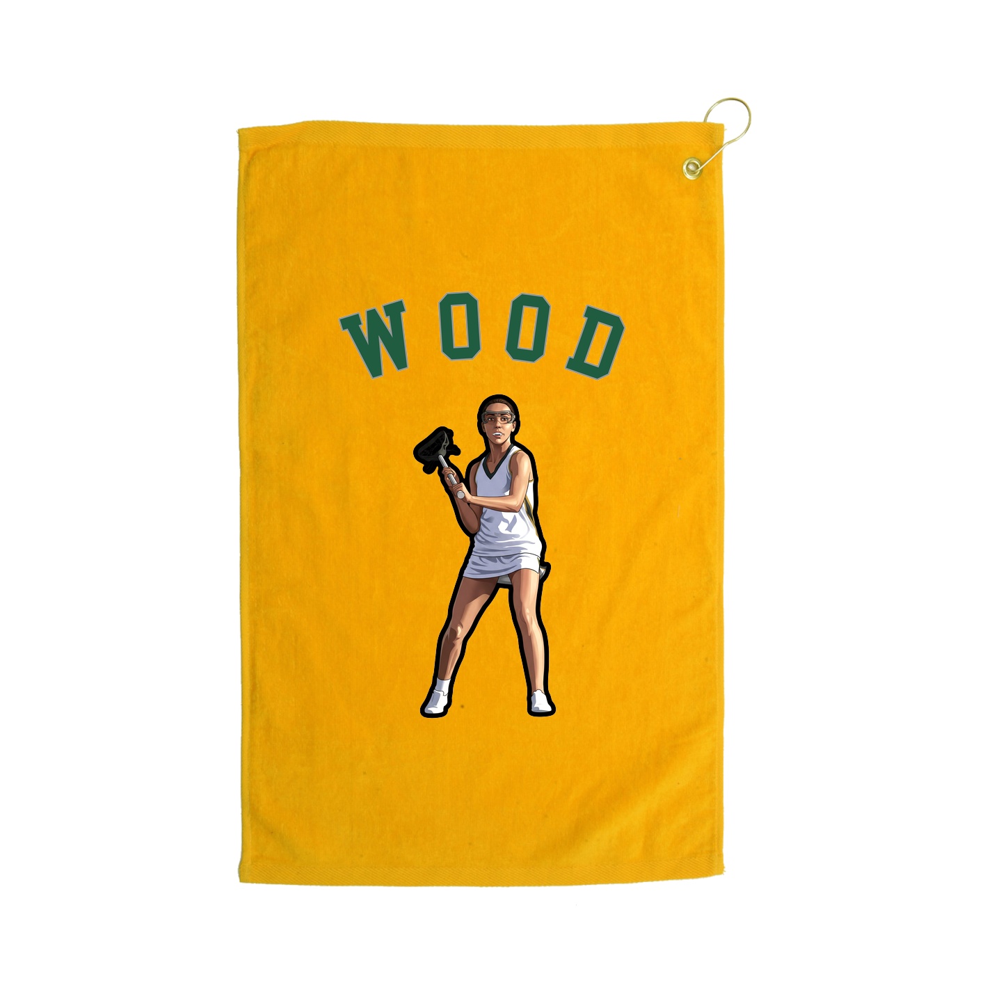 Golf Towel — Shirsey Arch in Gold