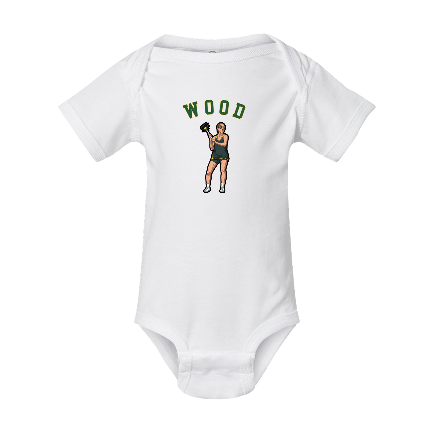 Baby Onesie — Shirsey Arch in White