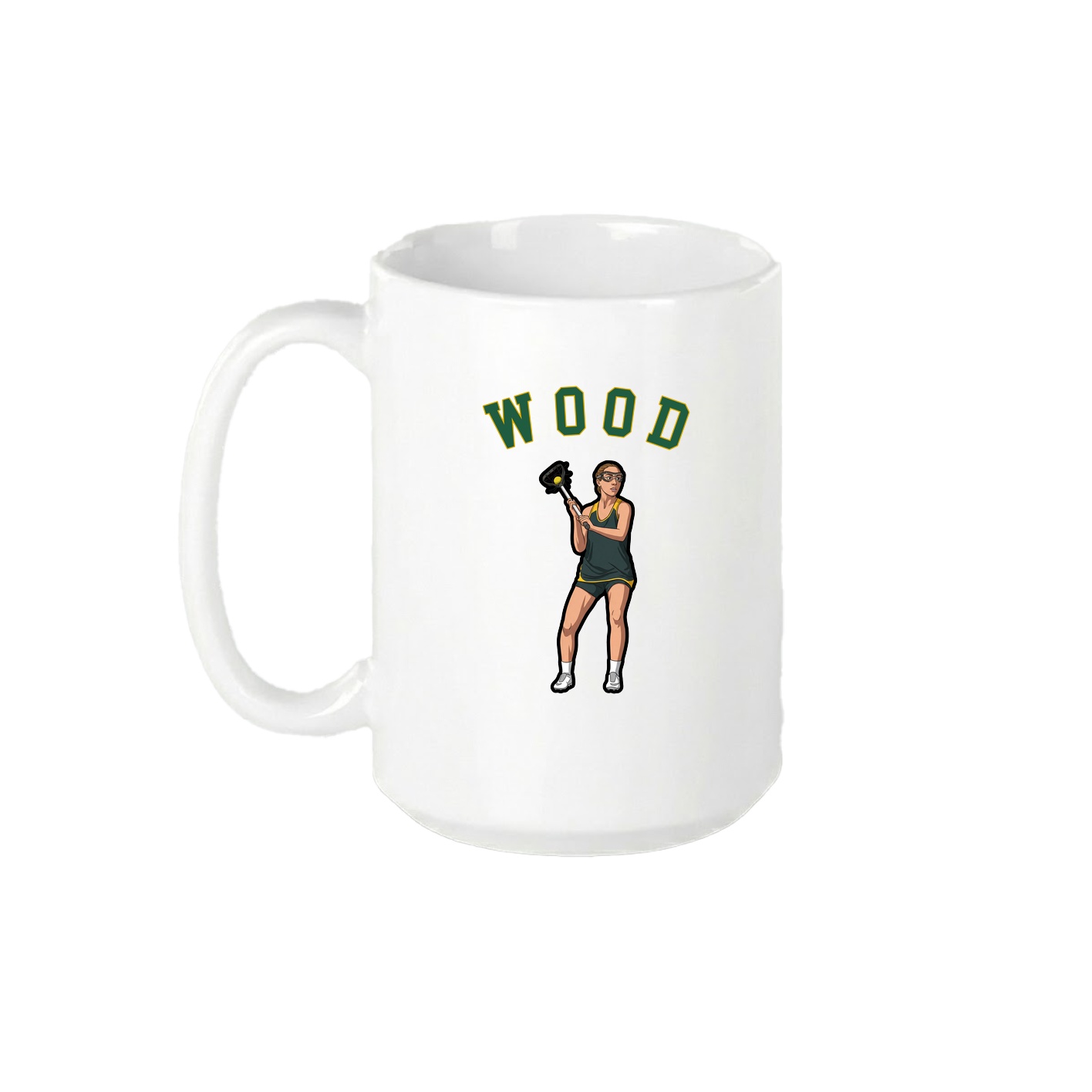 15oz Coffee Mug — Shirsey Arch in White
