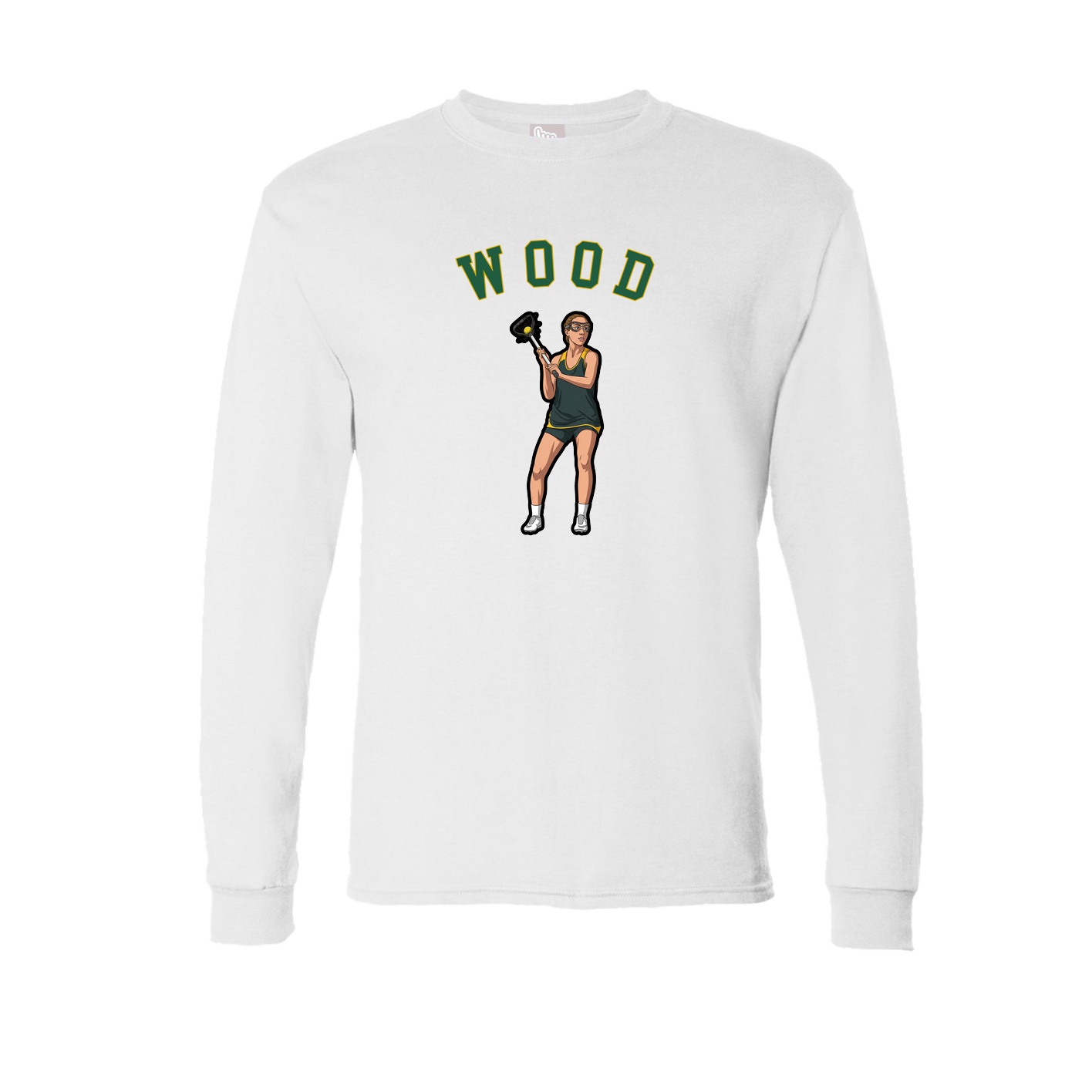 Long Sleeve Tee — Shirsey Arch in White