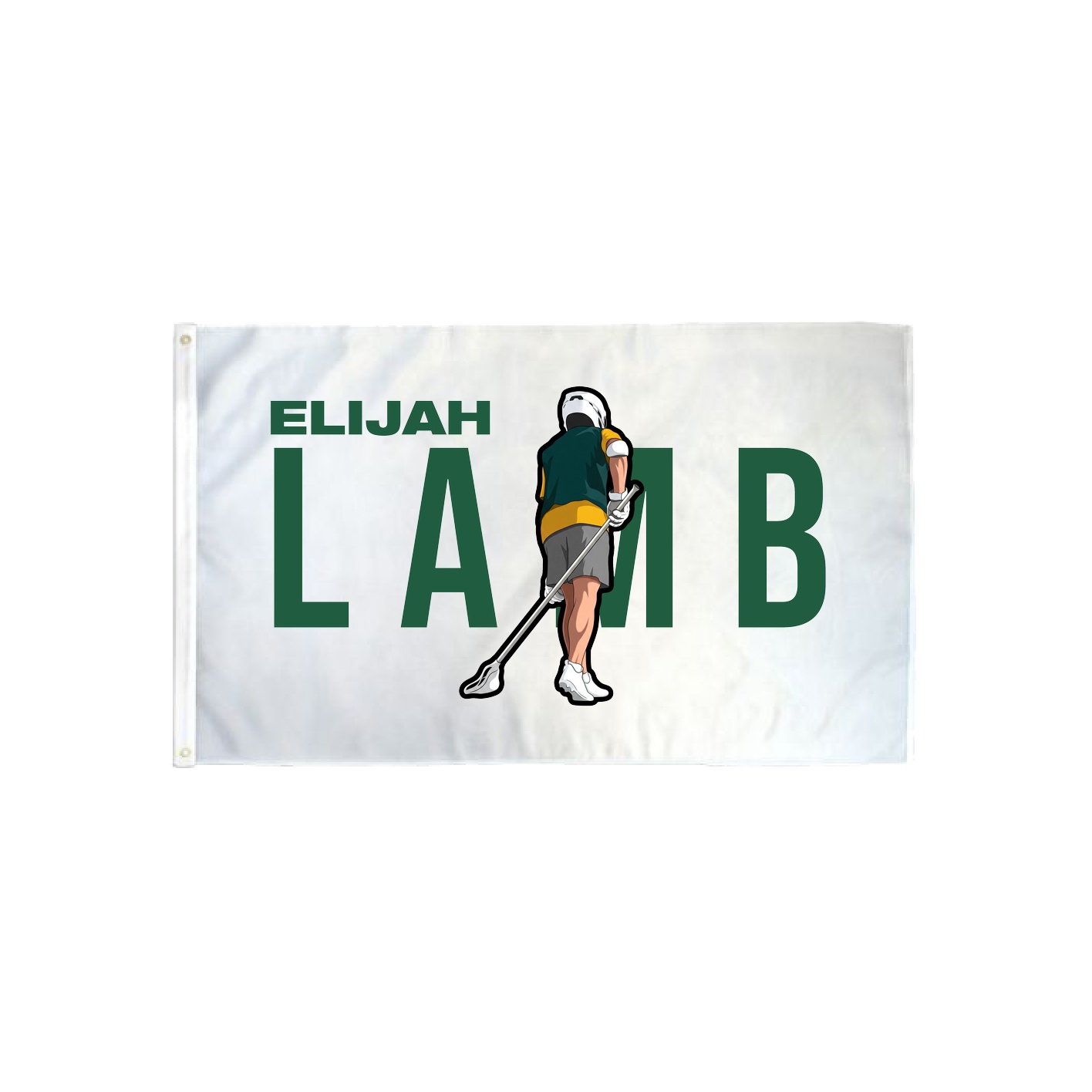 3x5 Flag — Player Name in Classic