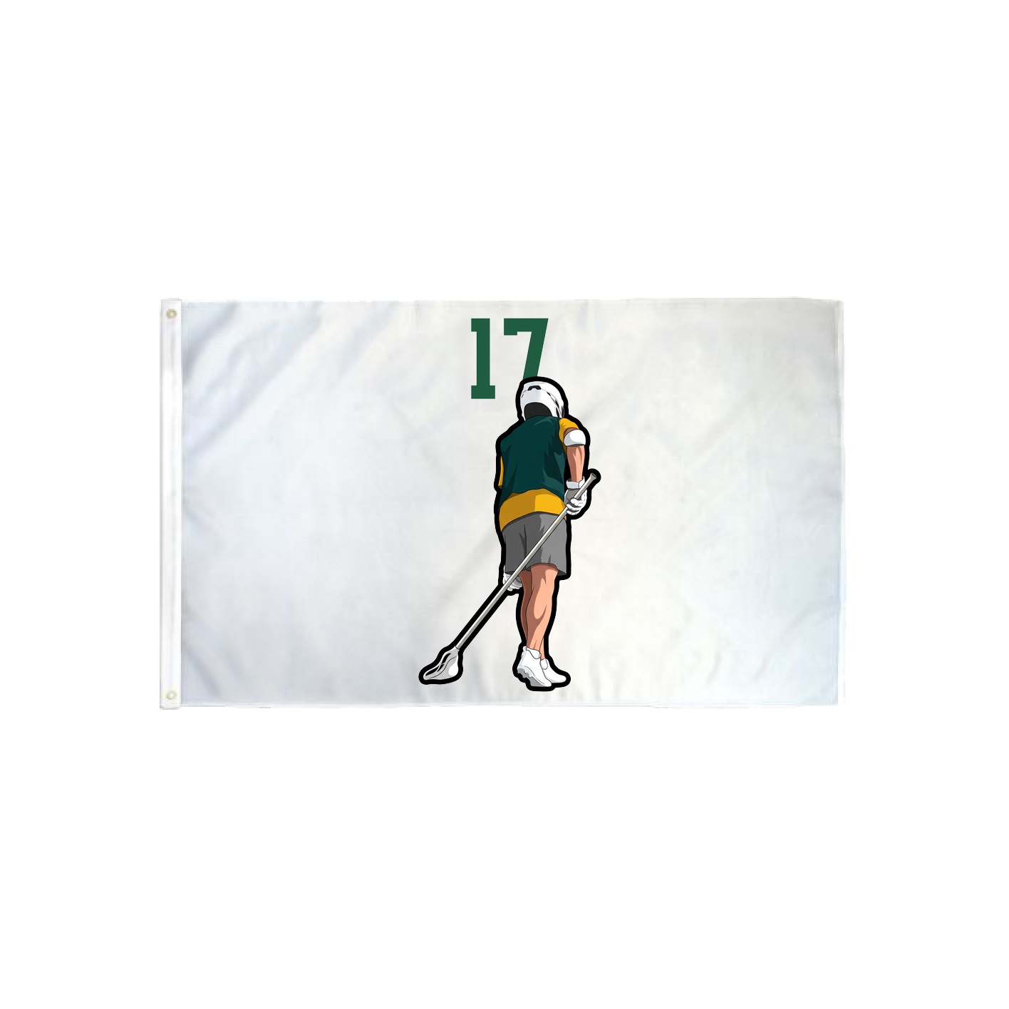 3x5 Flag — Number Top in Classic
