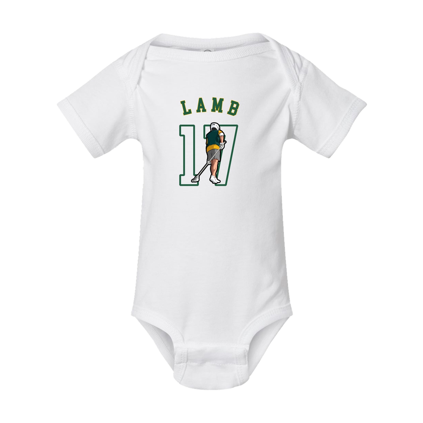 Baby Onesie — Shirsey Arch in White