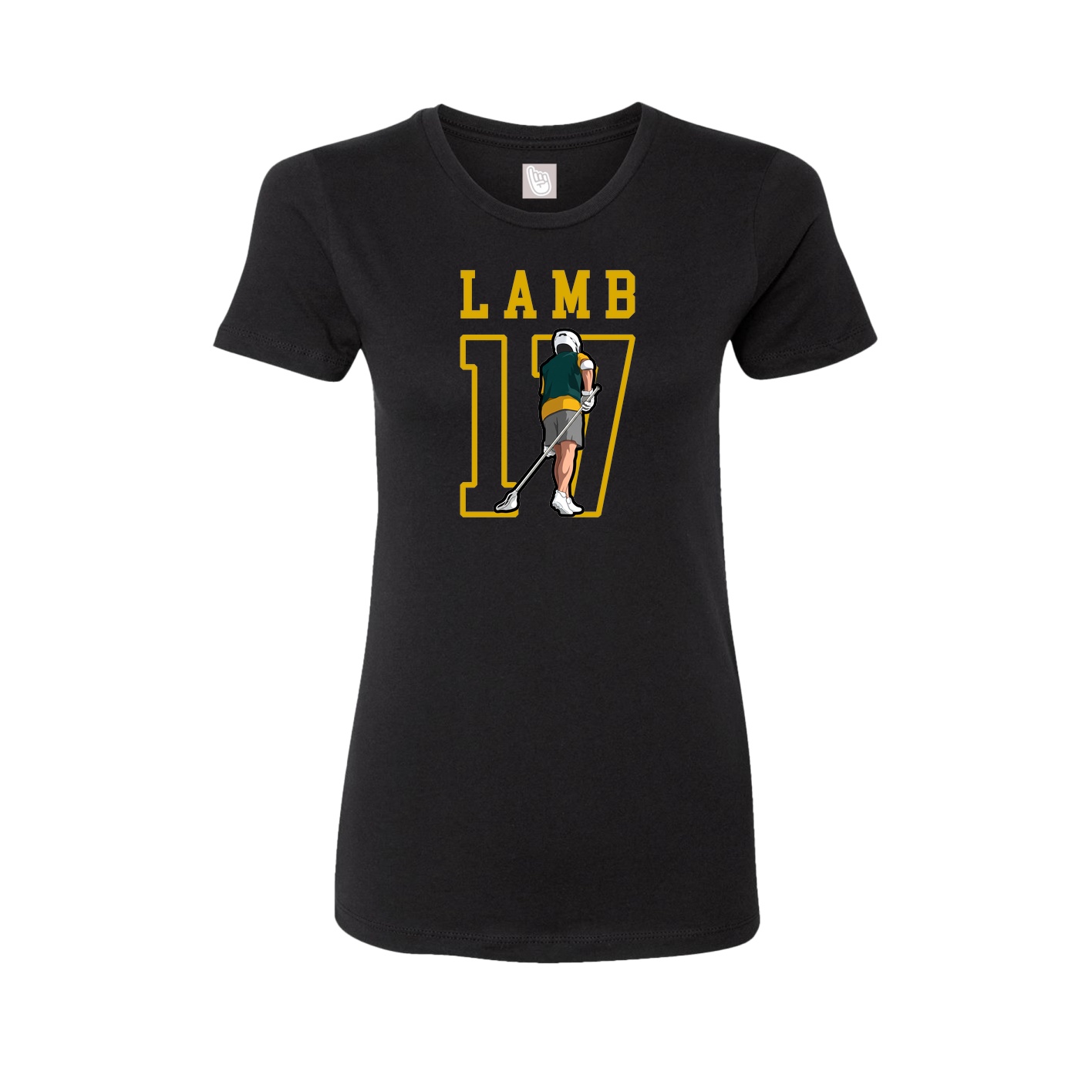 Fitted Women's Tee — Shirsey in Black