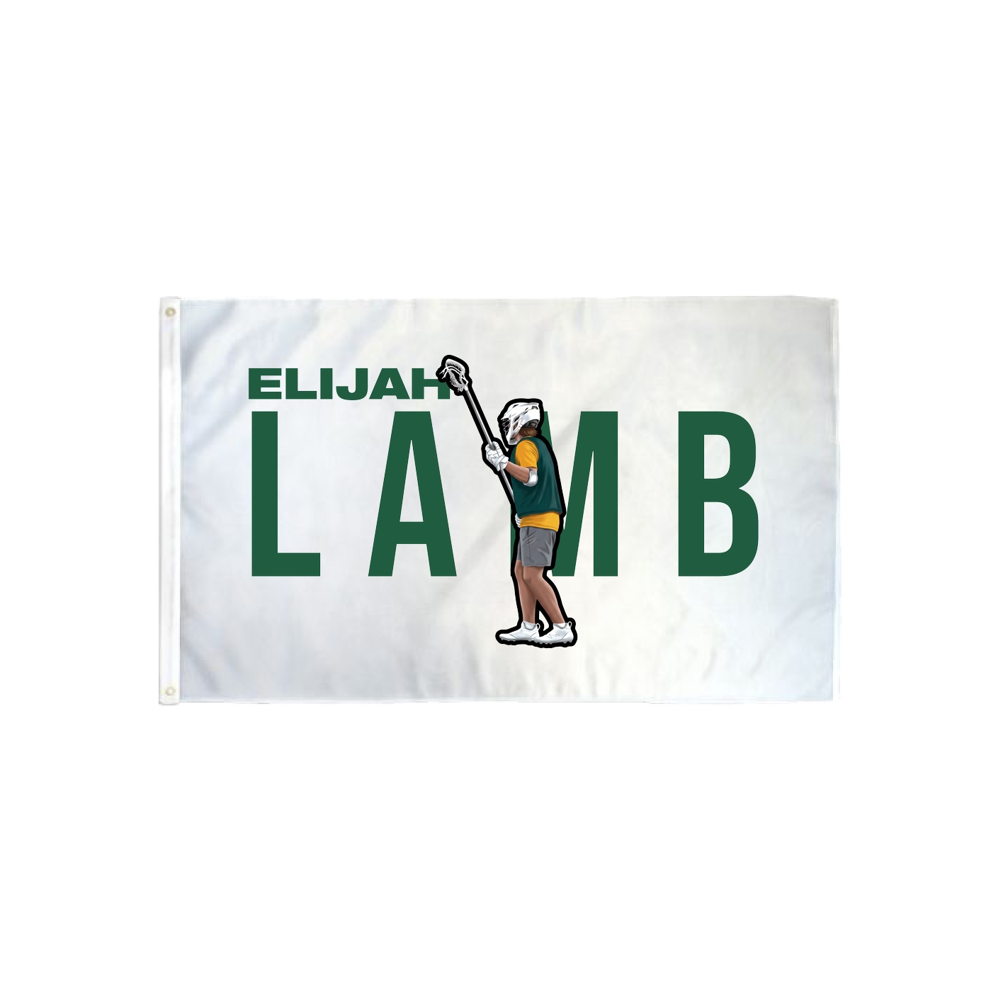 3x5 Flag — Player Name in Classic