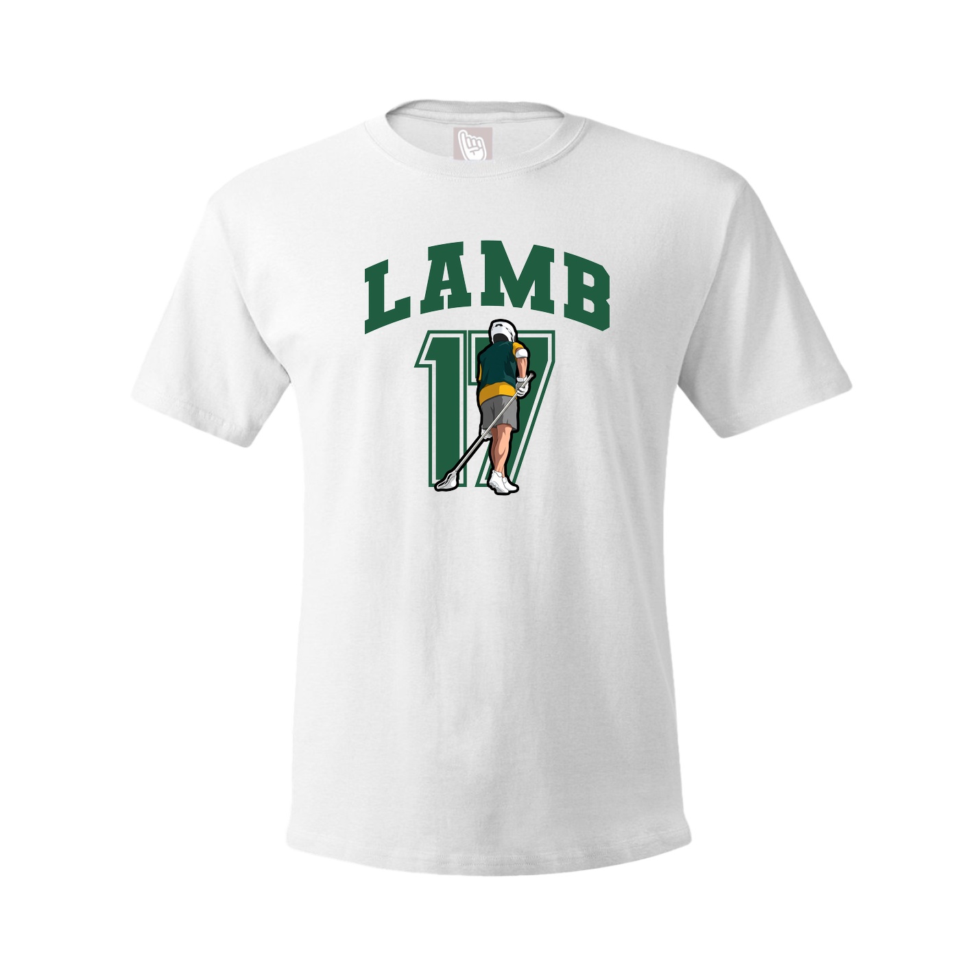 Tee — Number in White