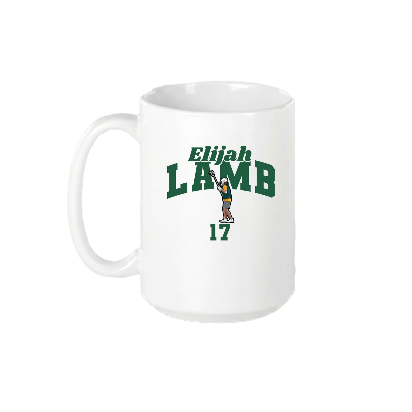 15oz Coffee Mug — Signature Arch in White