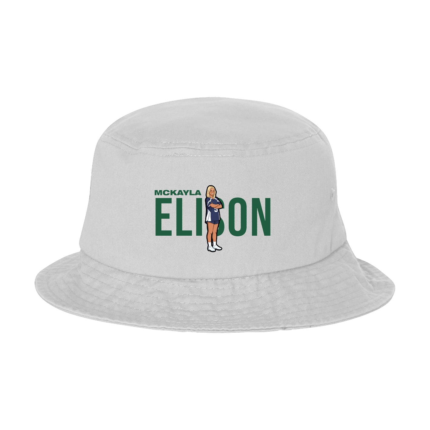 Bucket Cap — Player Name in White