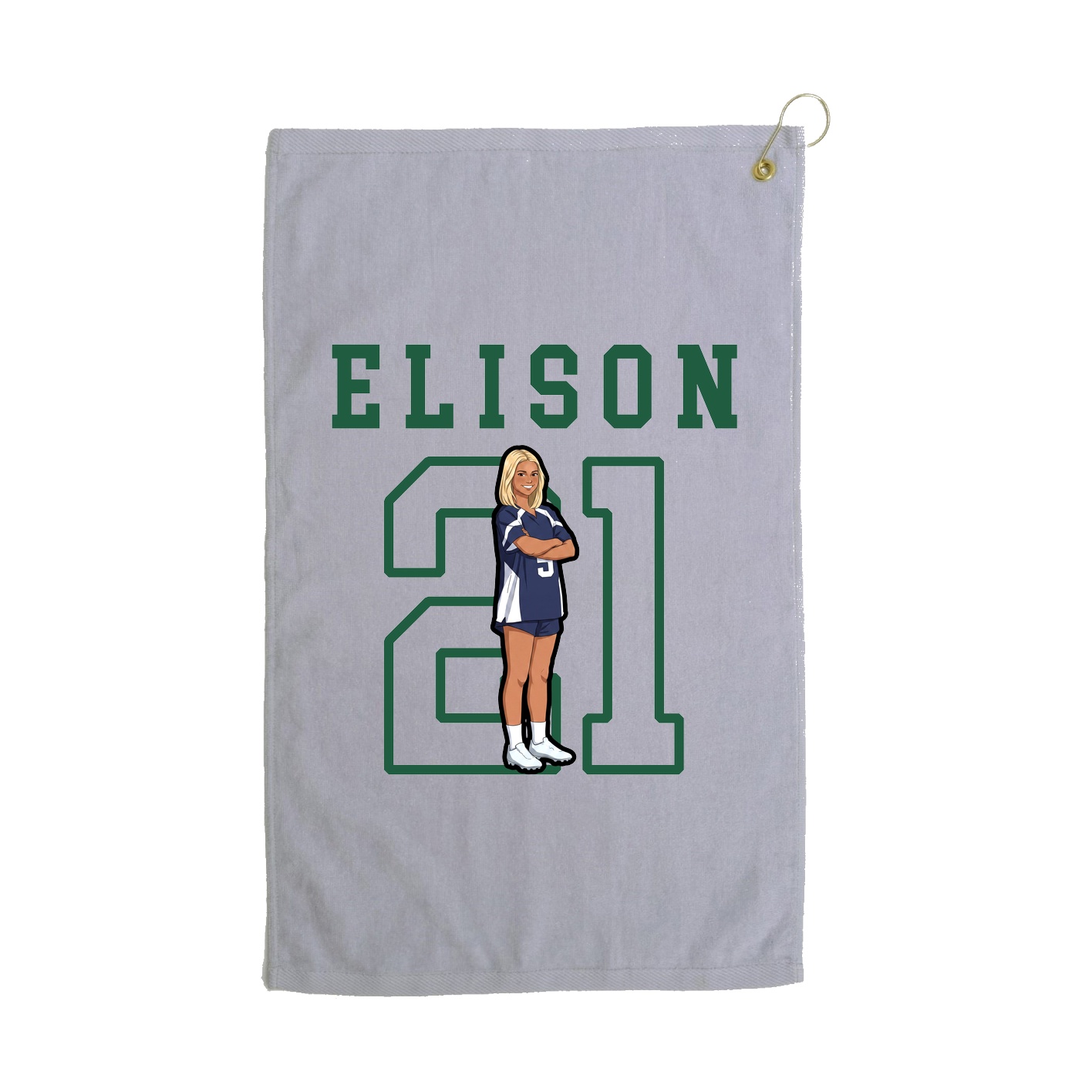 Golf Towel — Shirsey in Grey