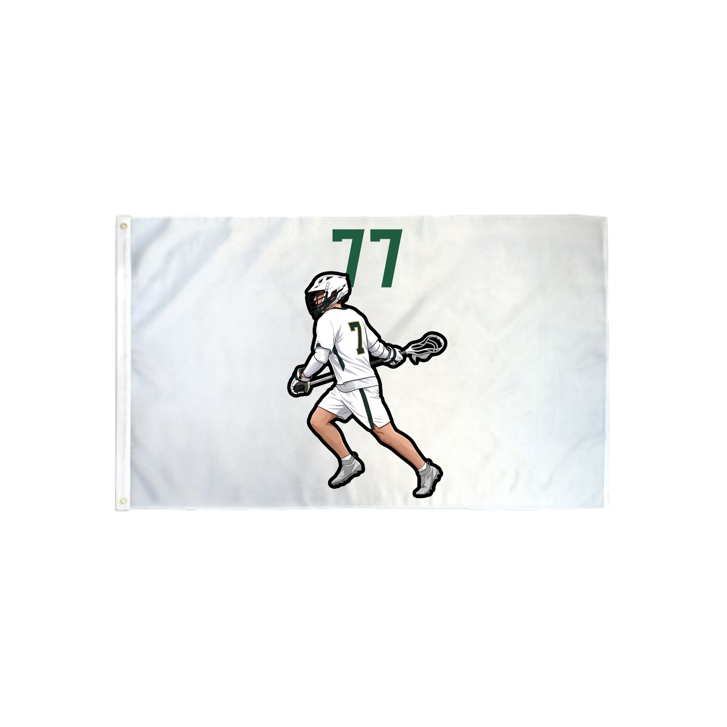 3x5 Flag — Number Top in Classic