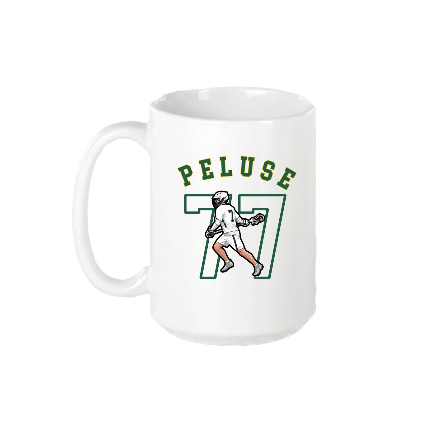 15oz Coffee Mug — Shirsey Arch in White