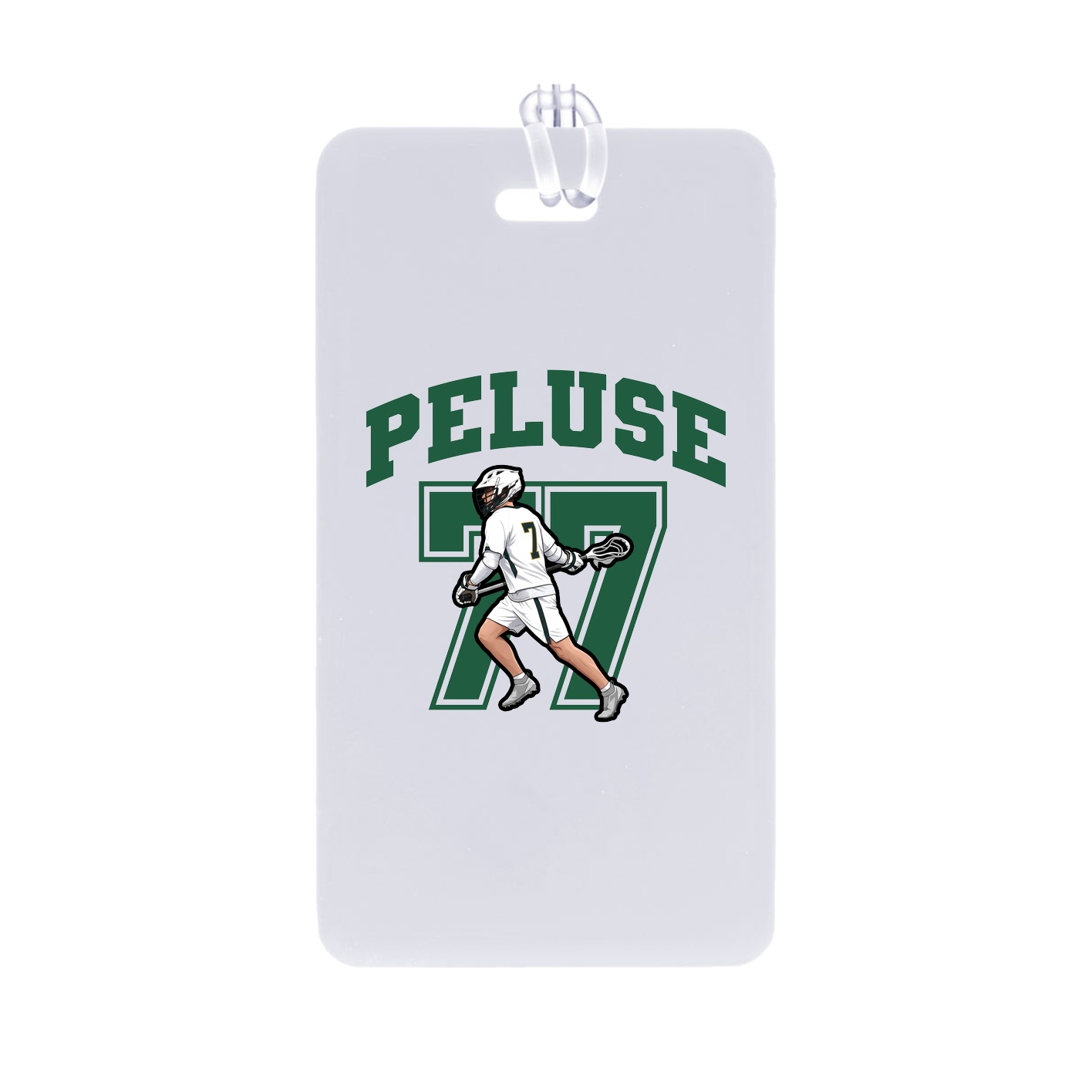 Bag Tag — Number in Classic