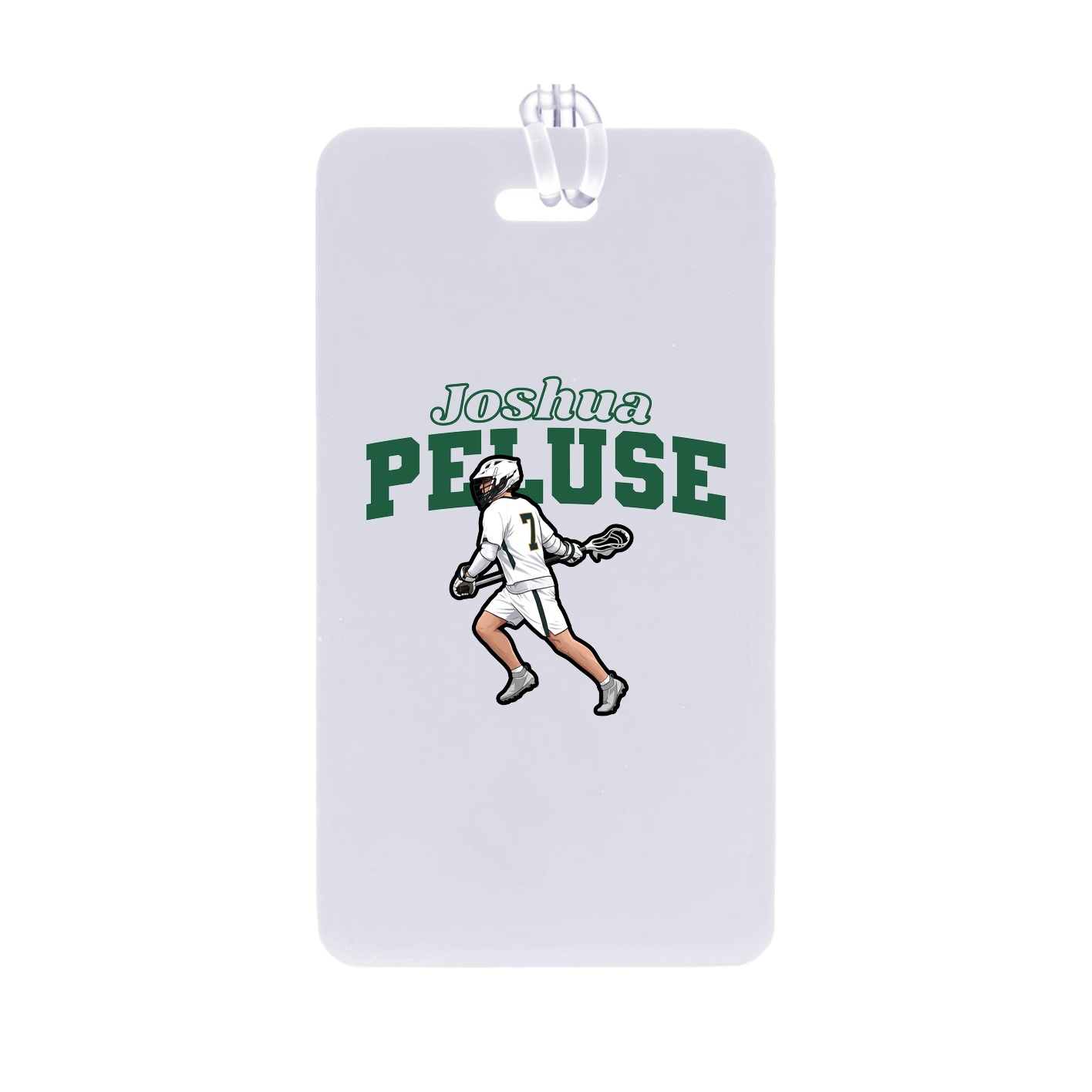 Bag Tag — Name Arch in Classic