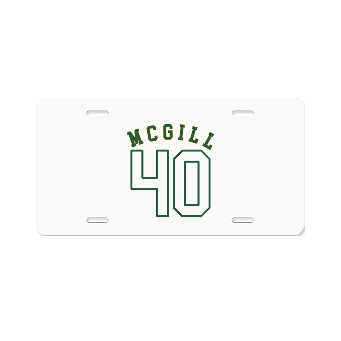 License Plate — Shirsey Arch in Classic