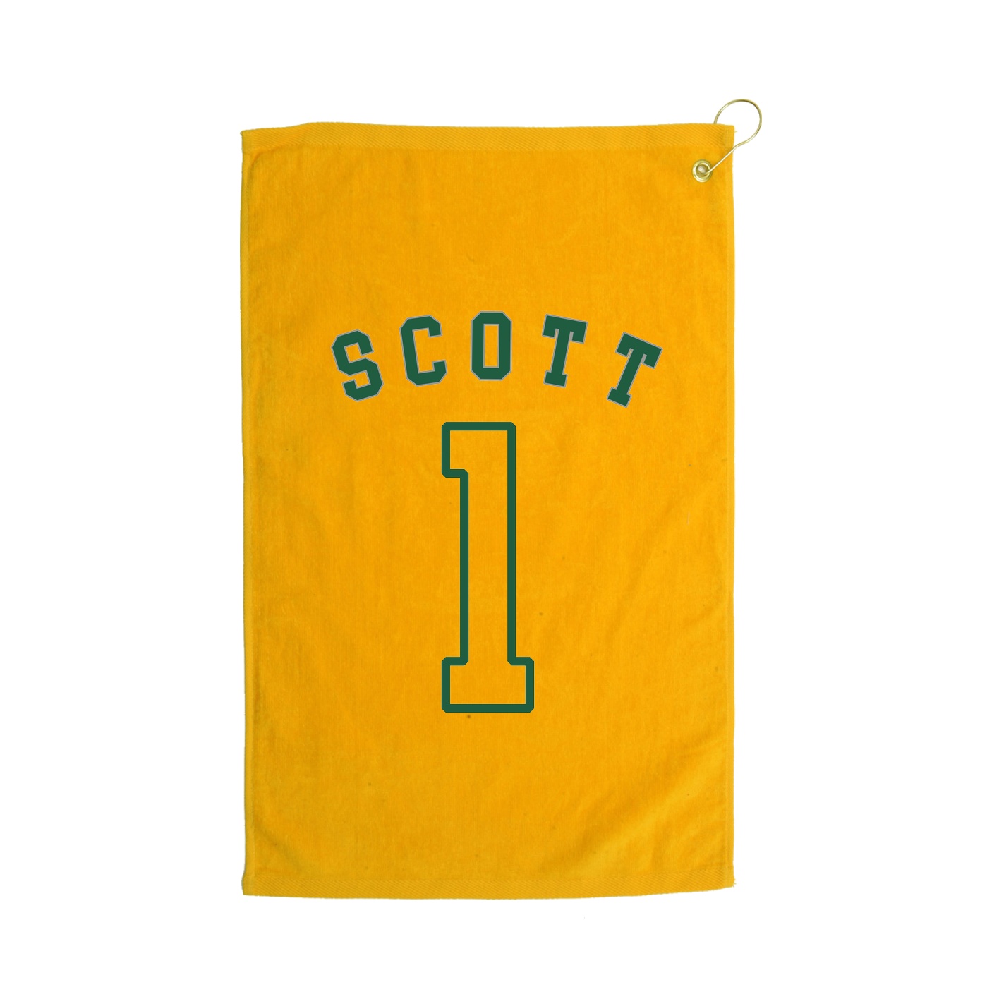 Golf Towel — Shirsey Arch in Gold