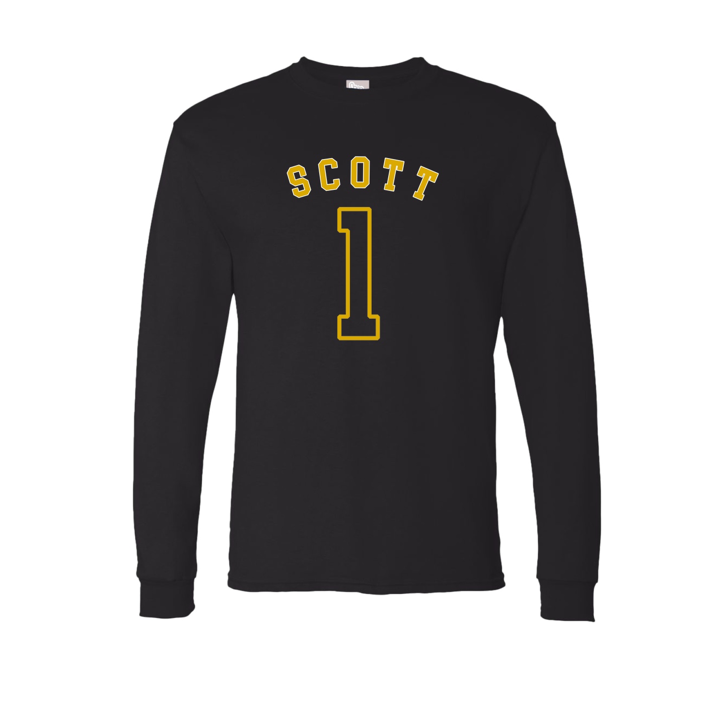 Long Sleeve Tee — Shirsey Arch in Black