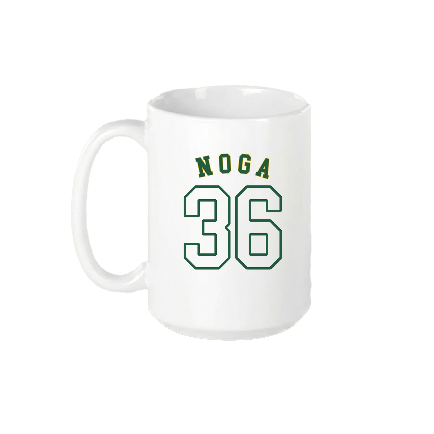 15oz Coffee Mug — Shirsey Arch in White