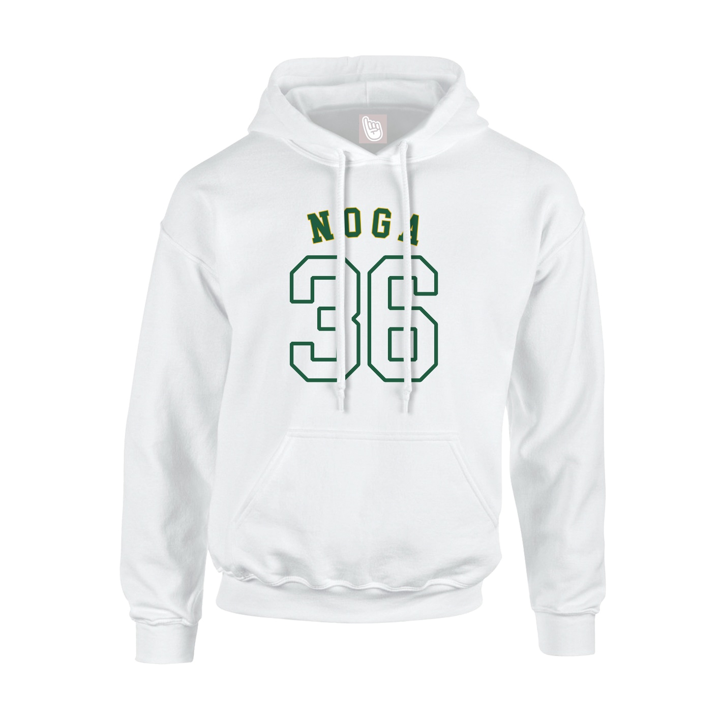Hoodie — Shirsey Arch in White