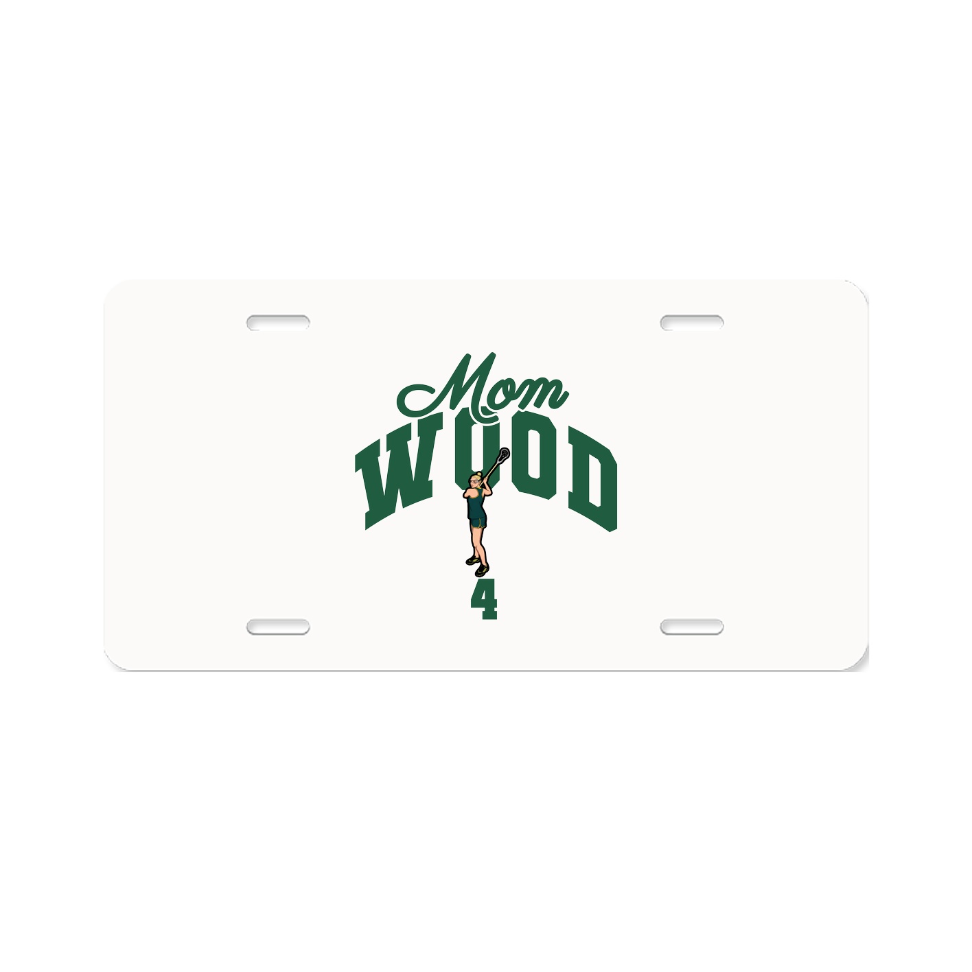 License Plate — Mothers Day Arch in Classic